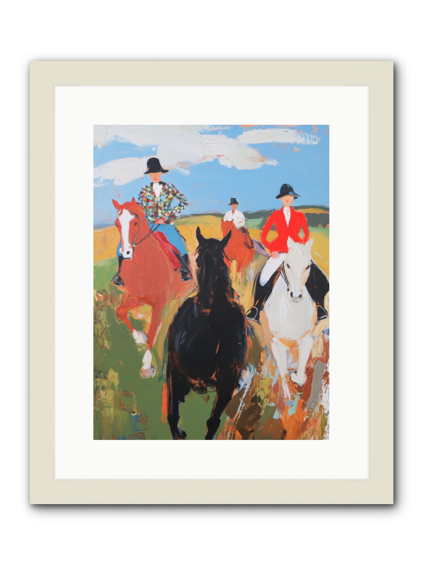 Peculiar Tuesday -- Framed Print - White 12x16