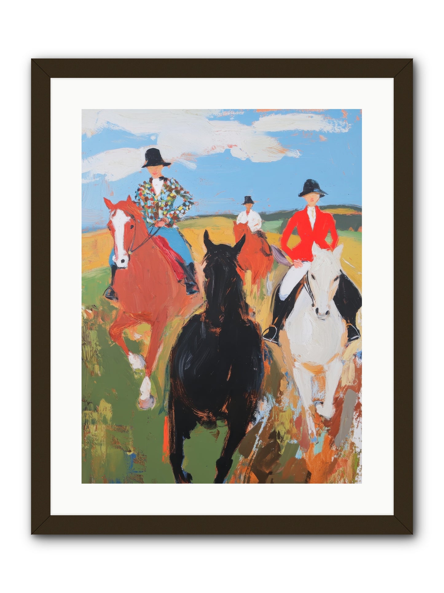 Peculiar Tuesday -- Framed Print - Black 18x24
