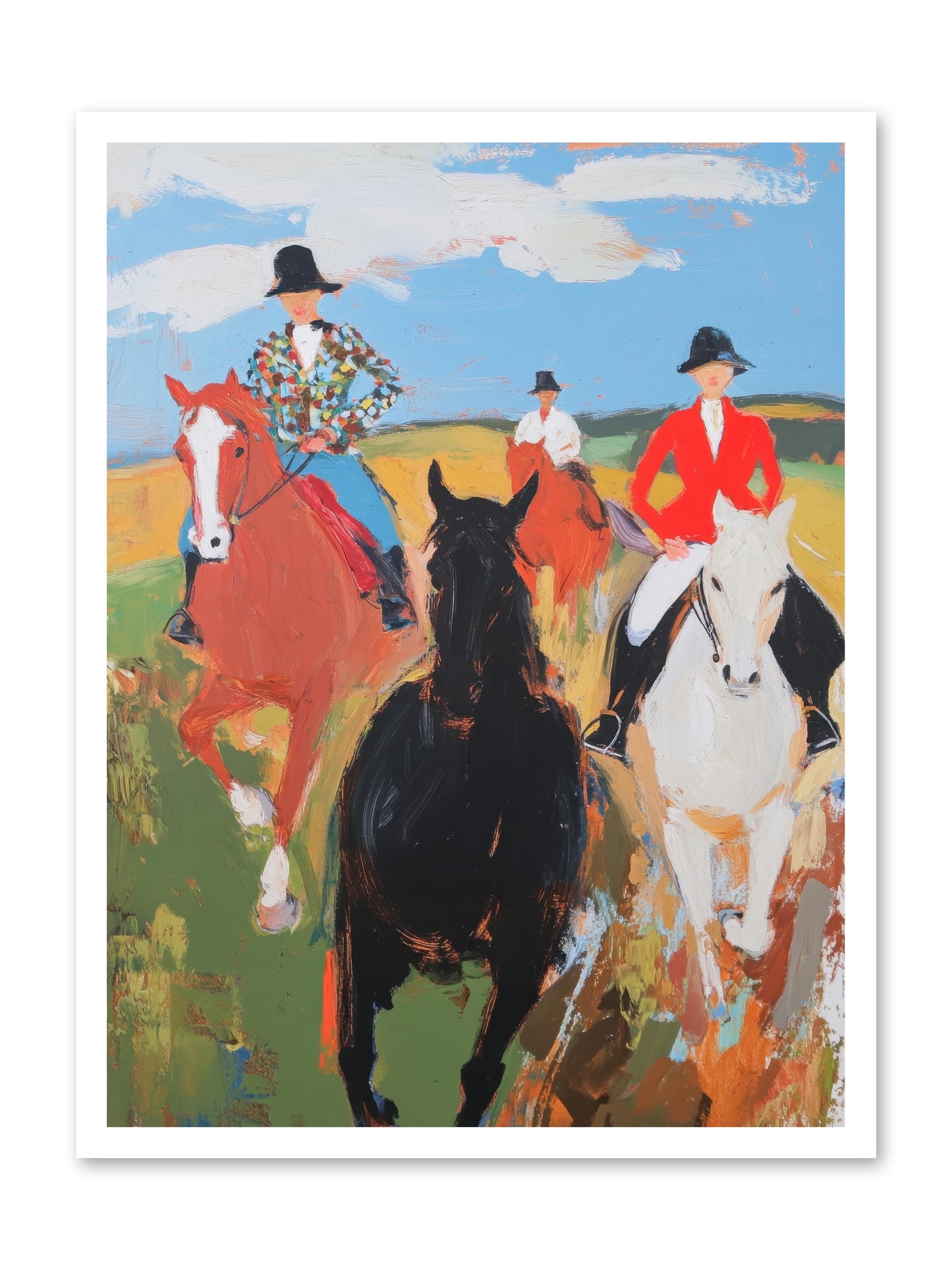 Peculiar Tuesday -- Loose Canvas Print 24x32
