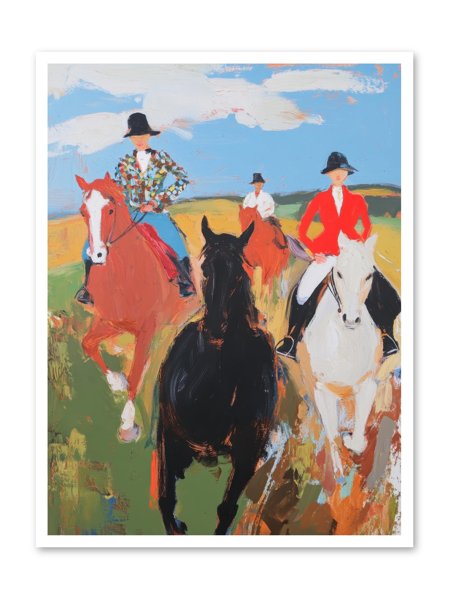 Peculiar Tuesday -- Loose Canvas Print 30x40
