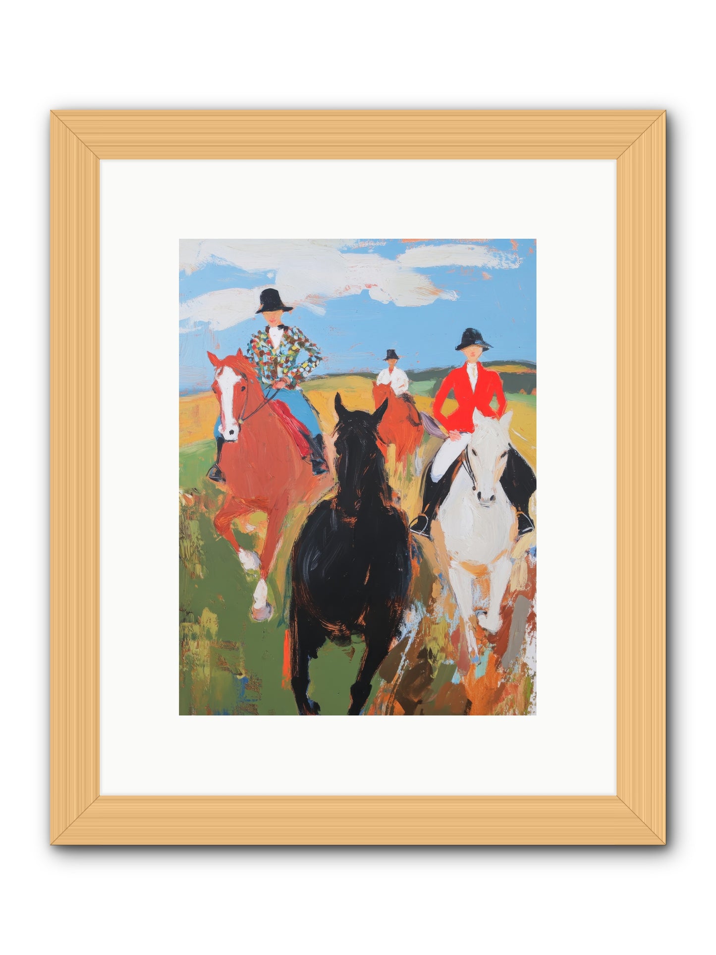 Peculiar Tuesday -- Framed Print - Natural 9x12