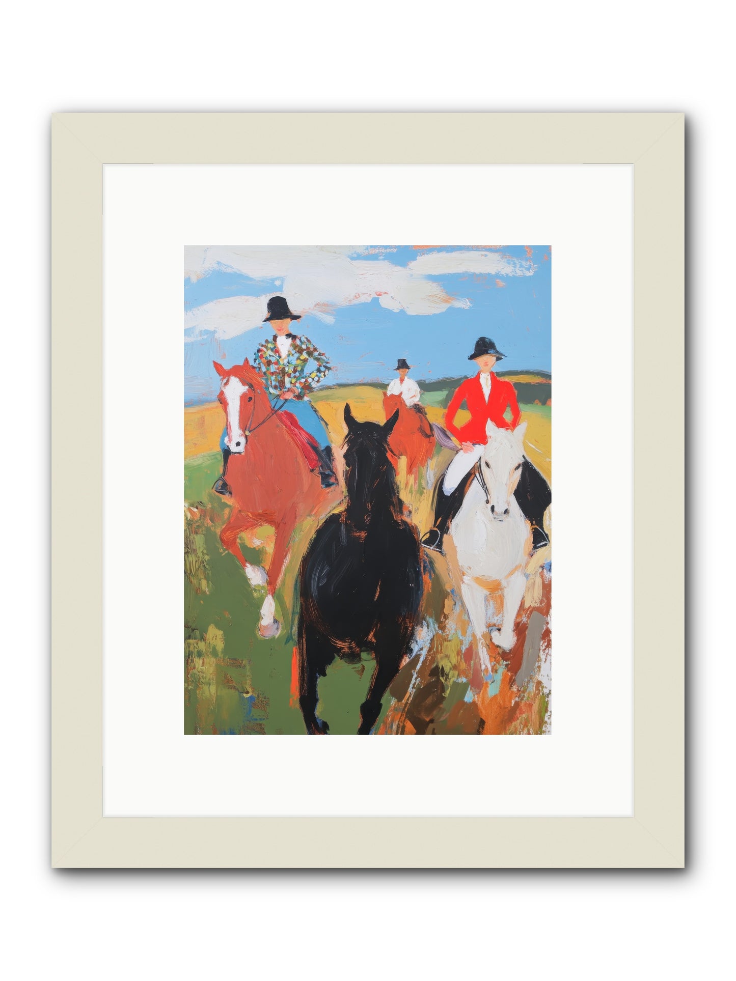 Peculiar Tuesday -- Framed Print - White 9x12