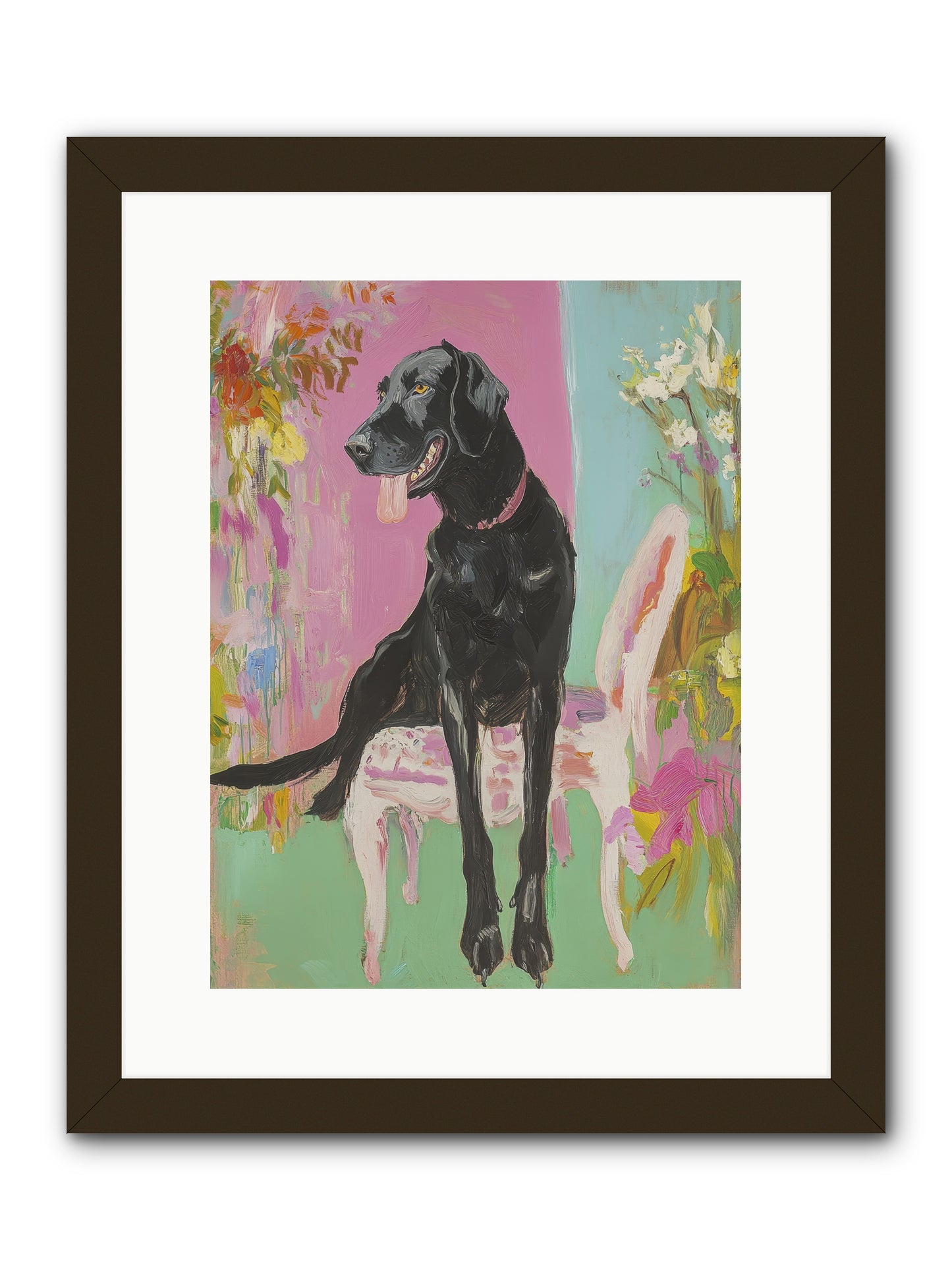 Penny Whistle -- Framed Print - Black 12x16
