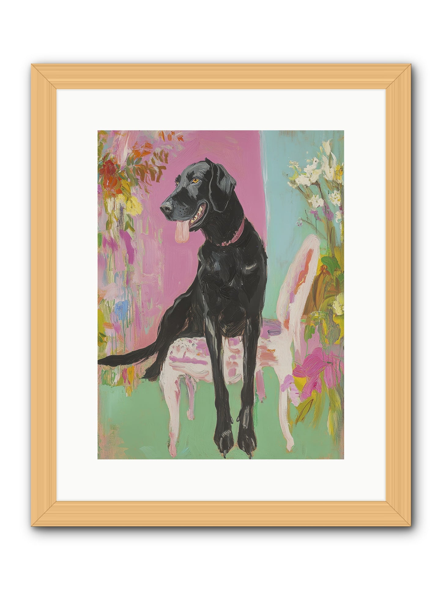 Penny Whistle -- Framed Print - Natural 12x16