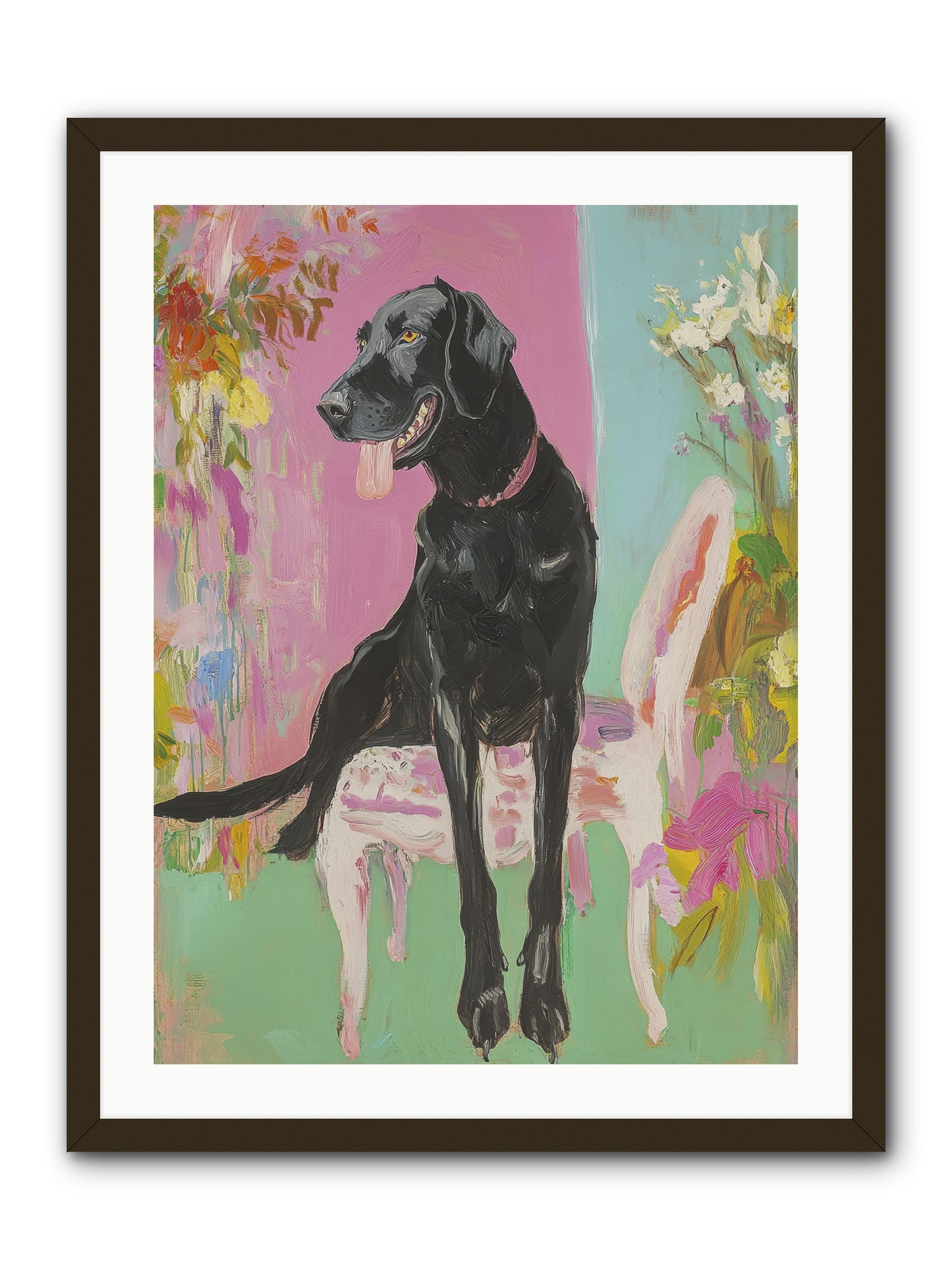 Penny Whistle -- Framed Print - Black 24x32