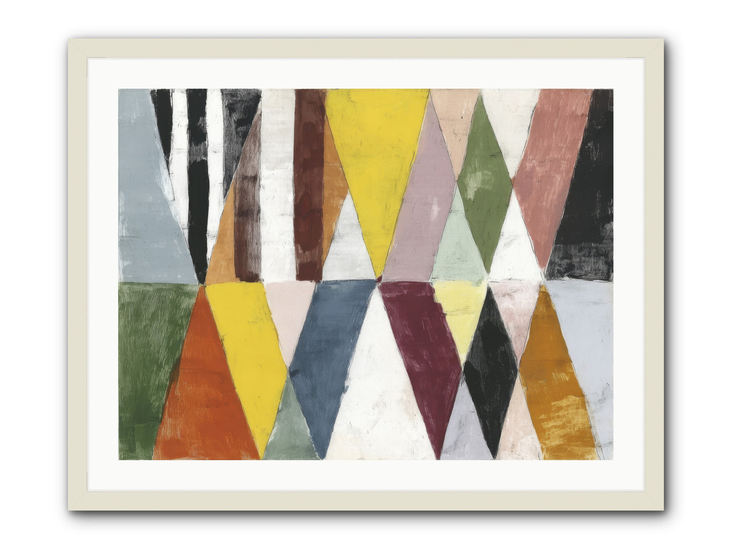 Pepper Grass -- Framed Print - White 32x24