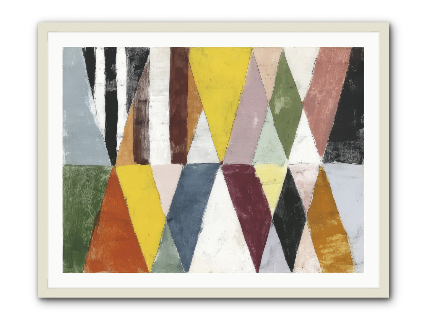 Pepper Grass -- Framed Print - White 40x30
