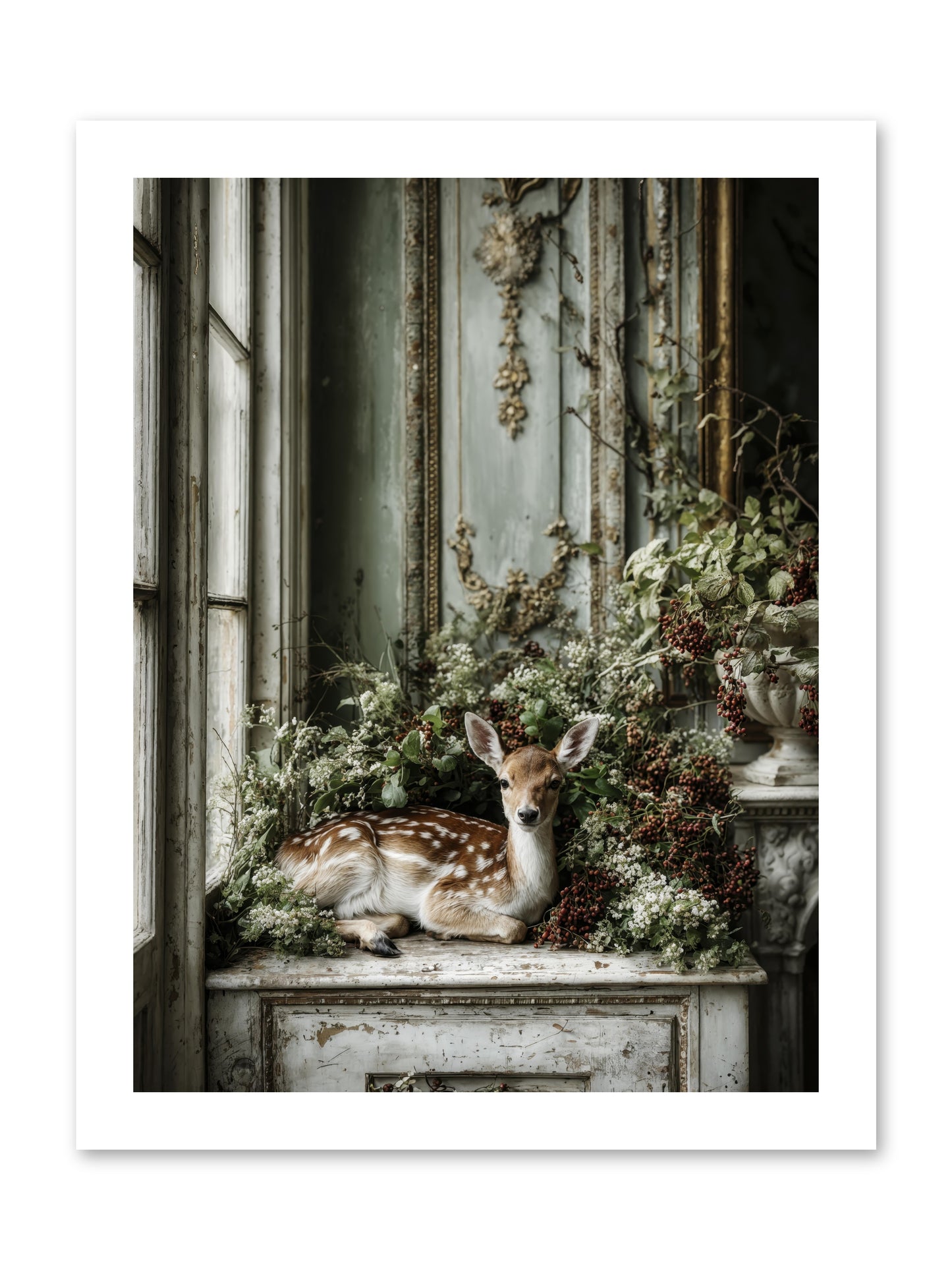 Percival -- Paper Print 12x16