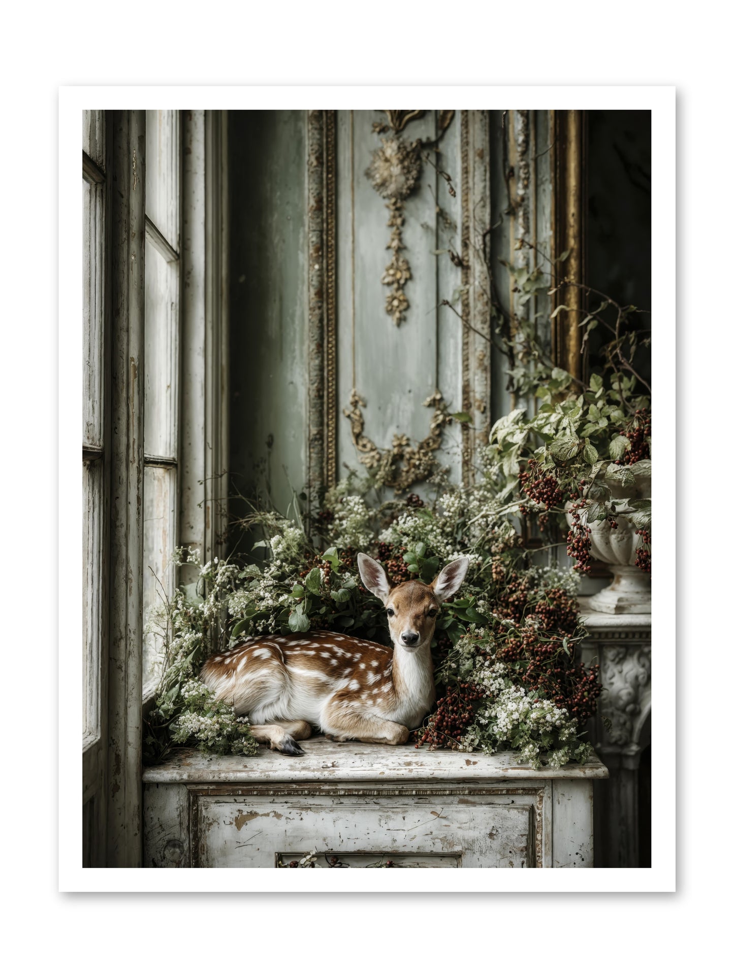 Percival -- Loose Canvas Print 24x32