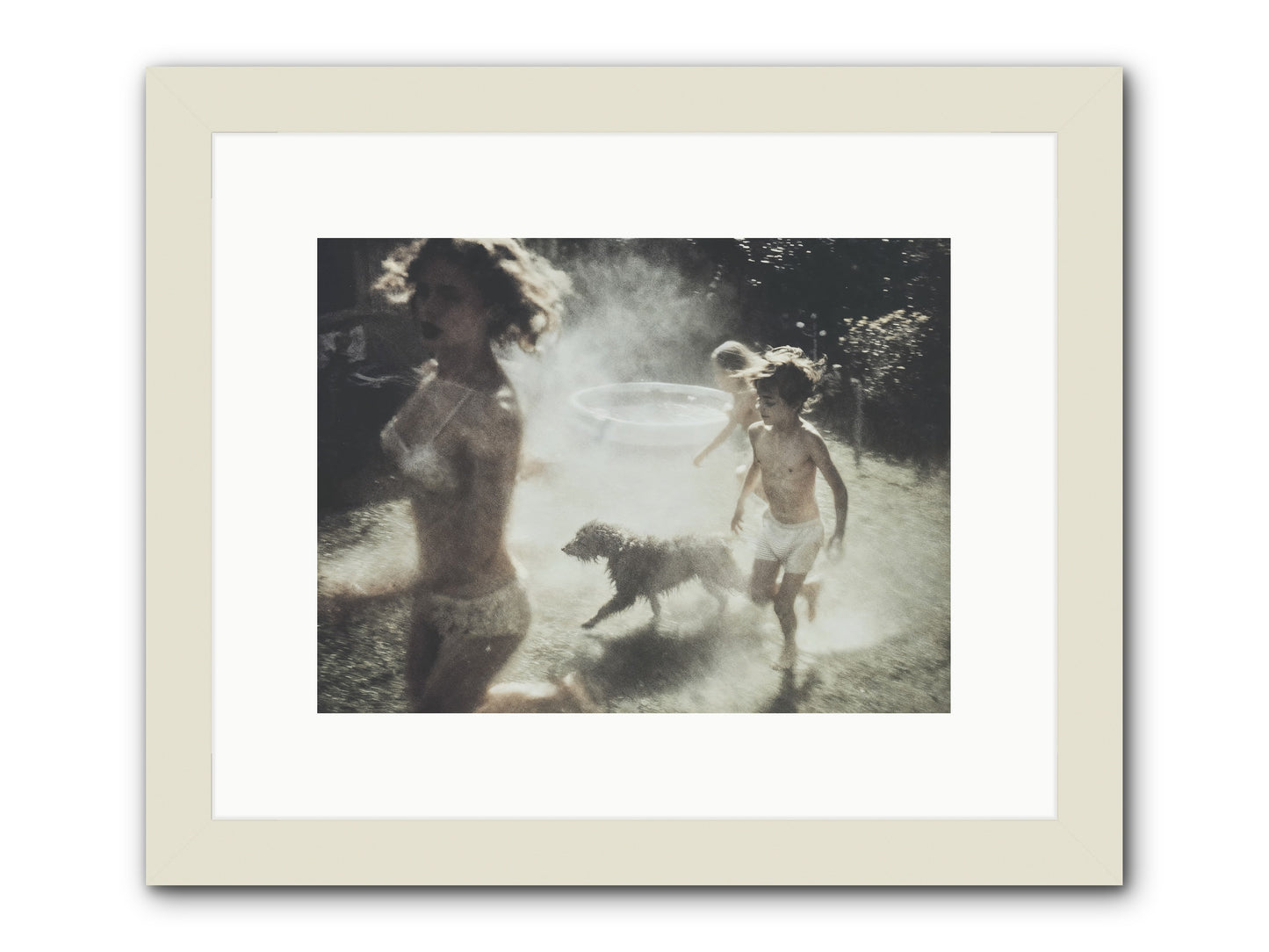 Performing Wildness -- Framed Print - White 12x9