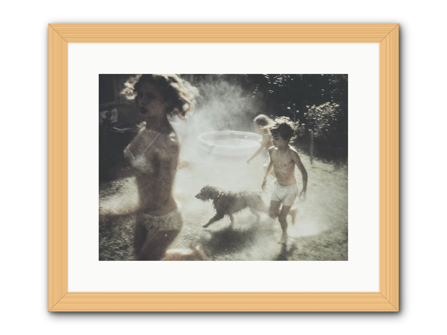 Performing Wildness -- Framed Print - Natural 16x12