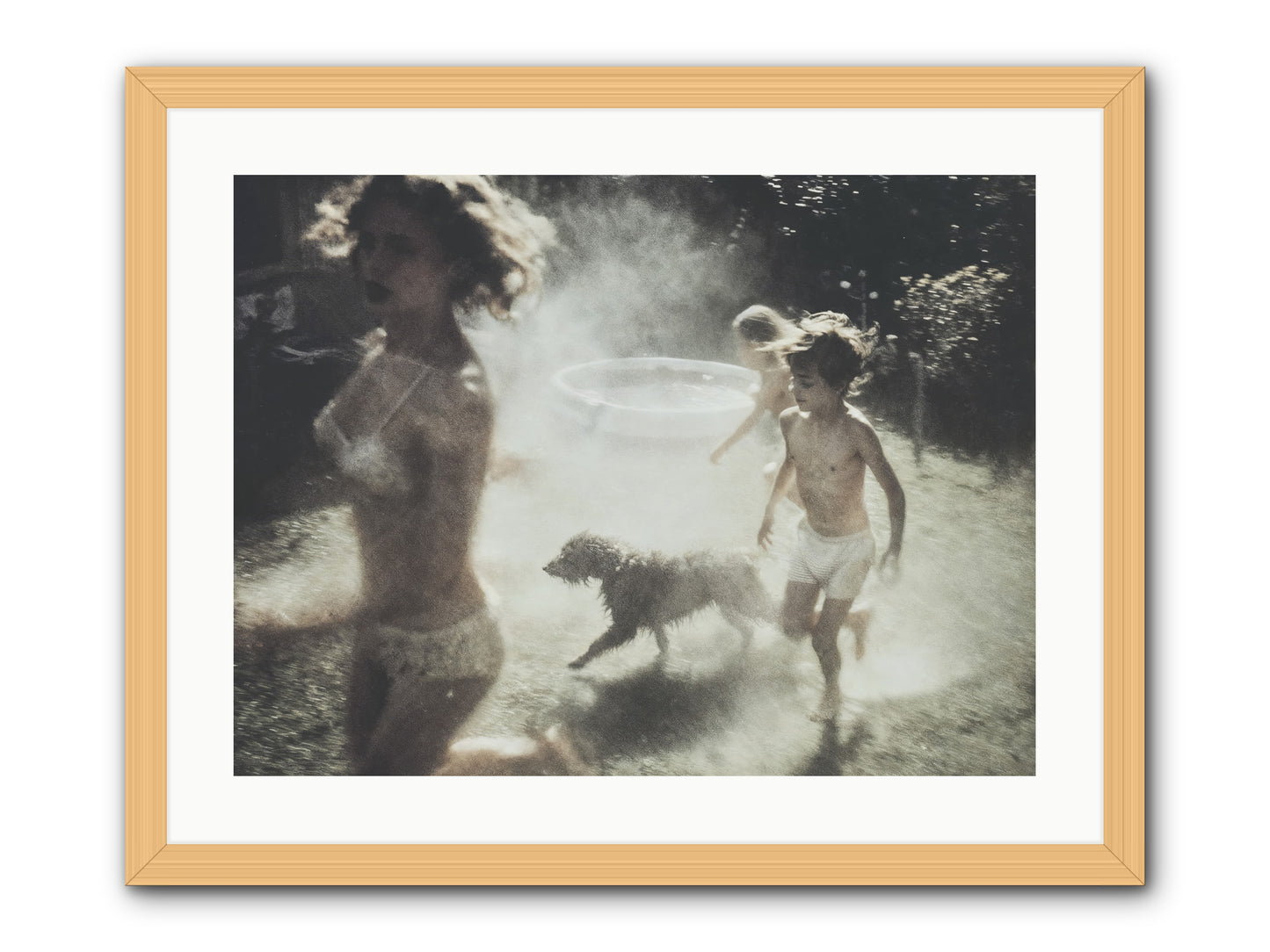 Performing Wildness -- Framed Print - Natural 24x18