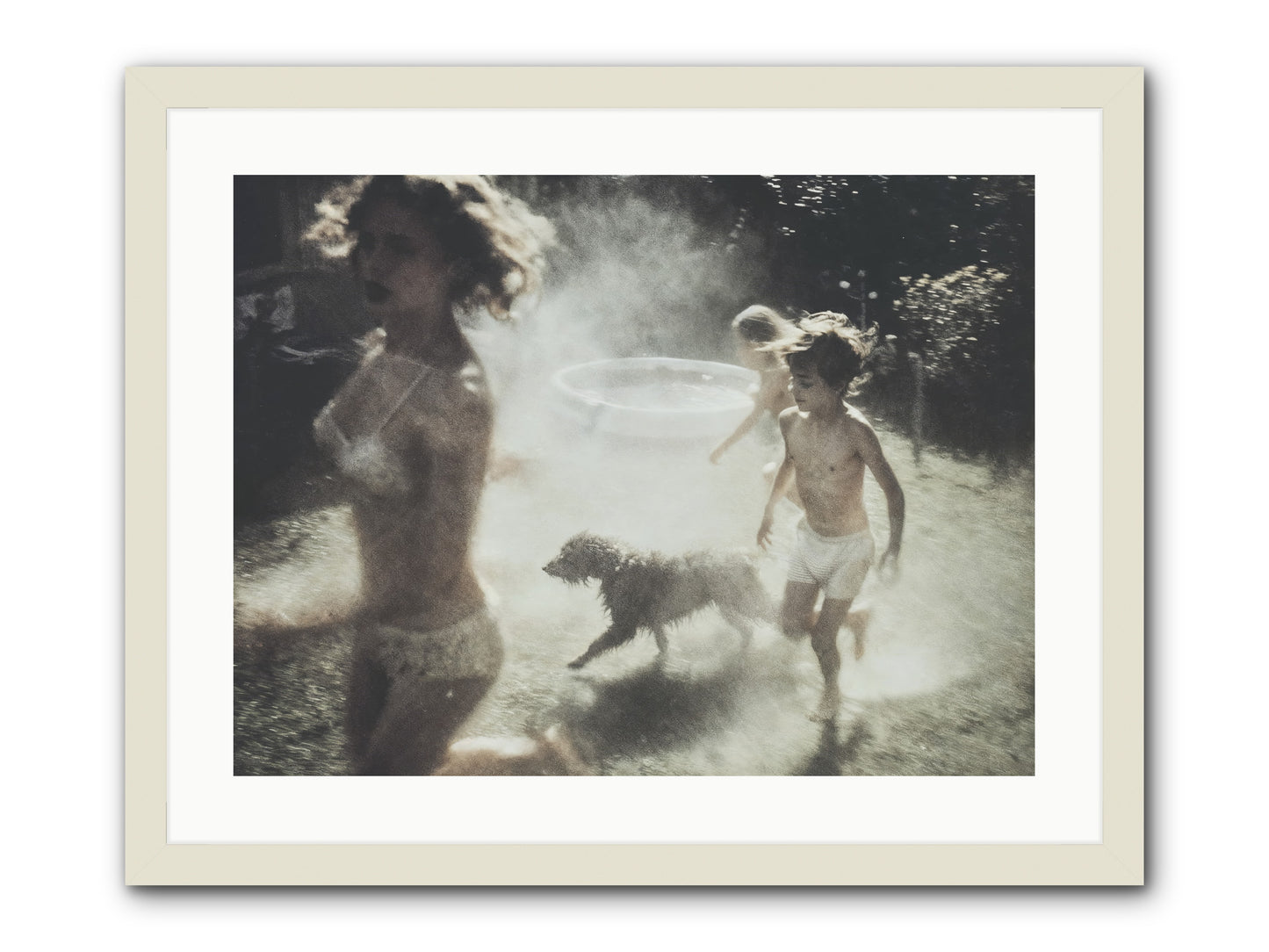 Performing Wildness -- Framed Print - White 24x18