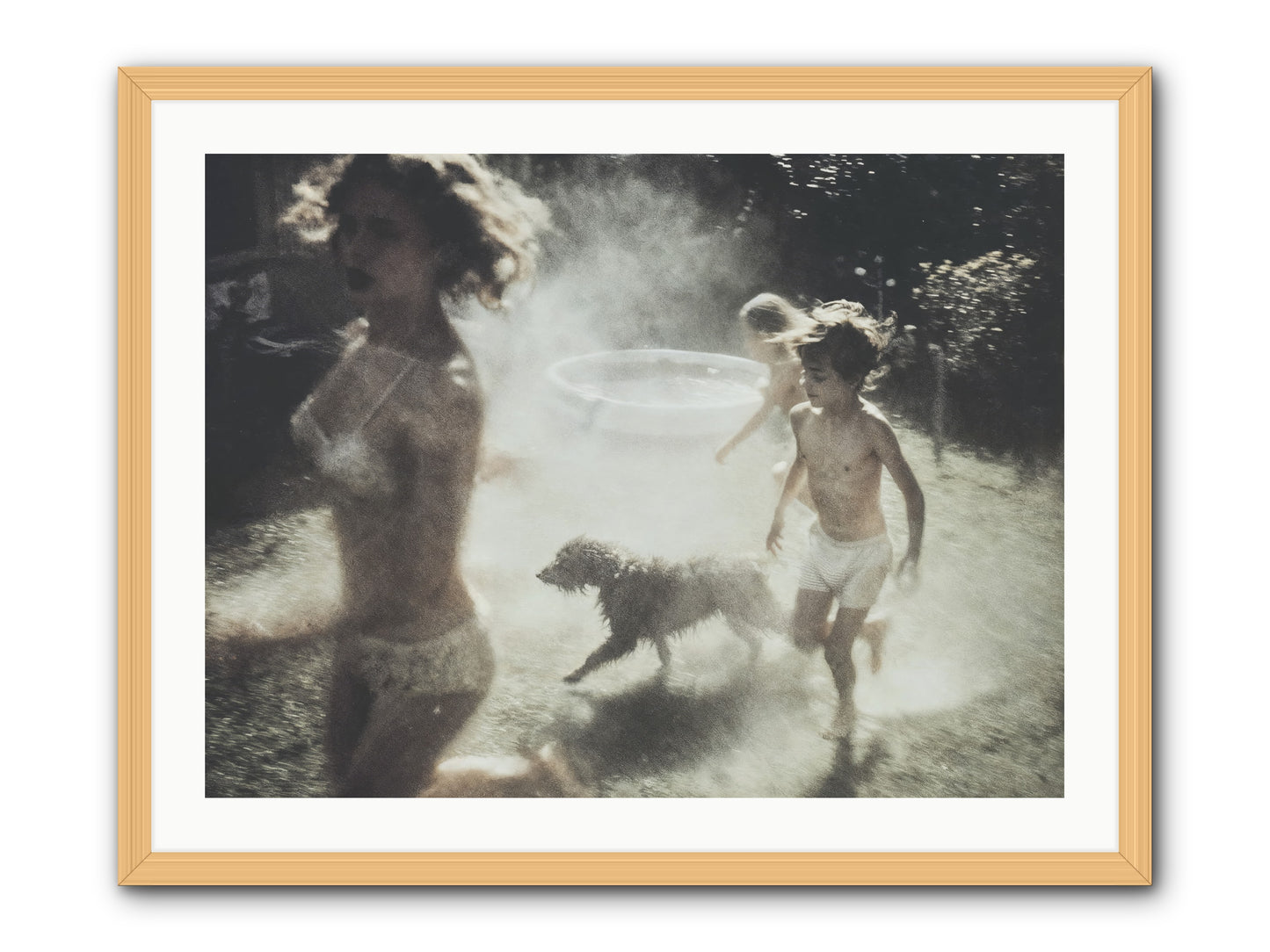 Performing Wildness -- Framed Print - Natural 32x24