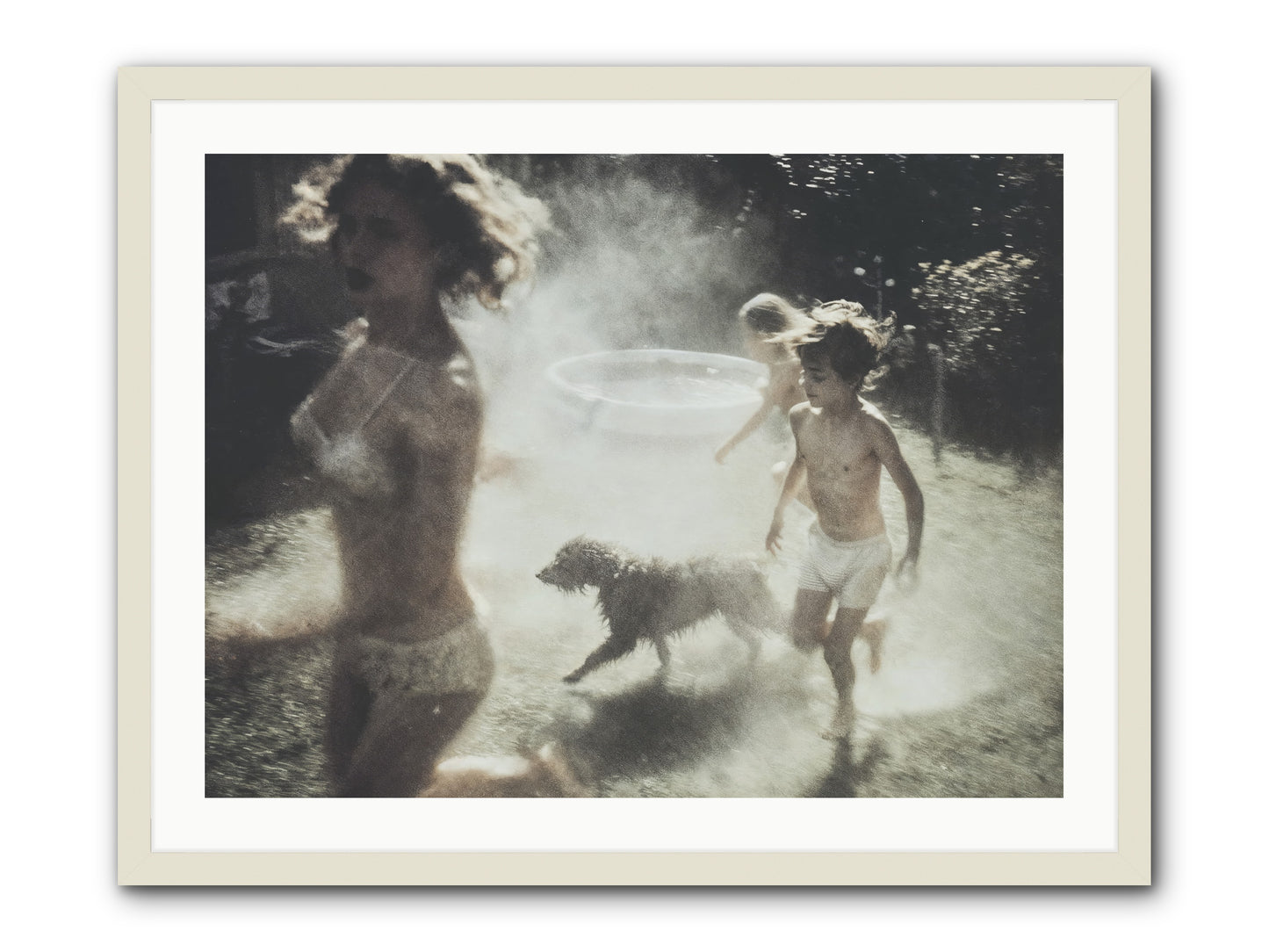 Performing Wildness -- Framed Print - White 32x24