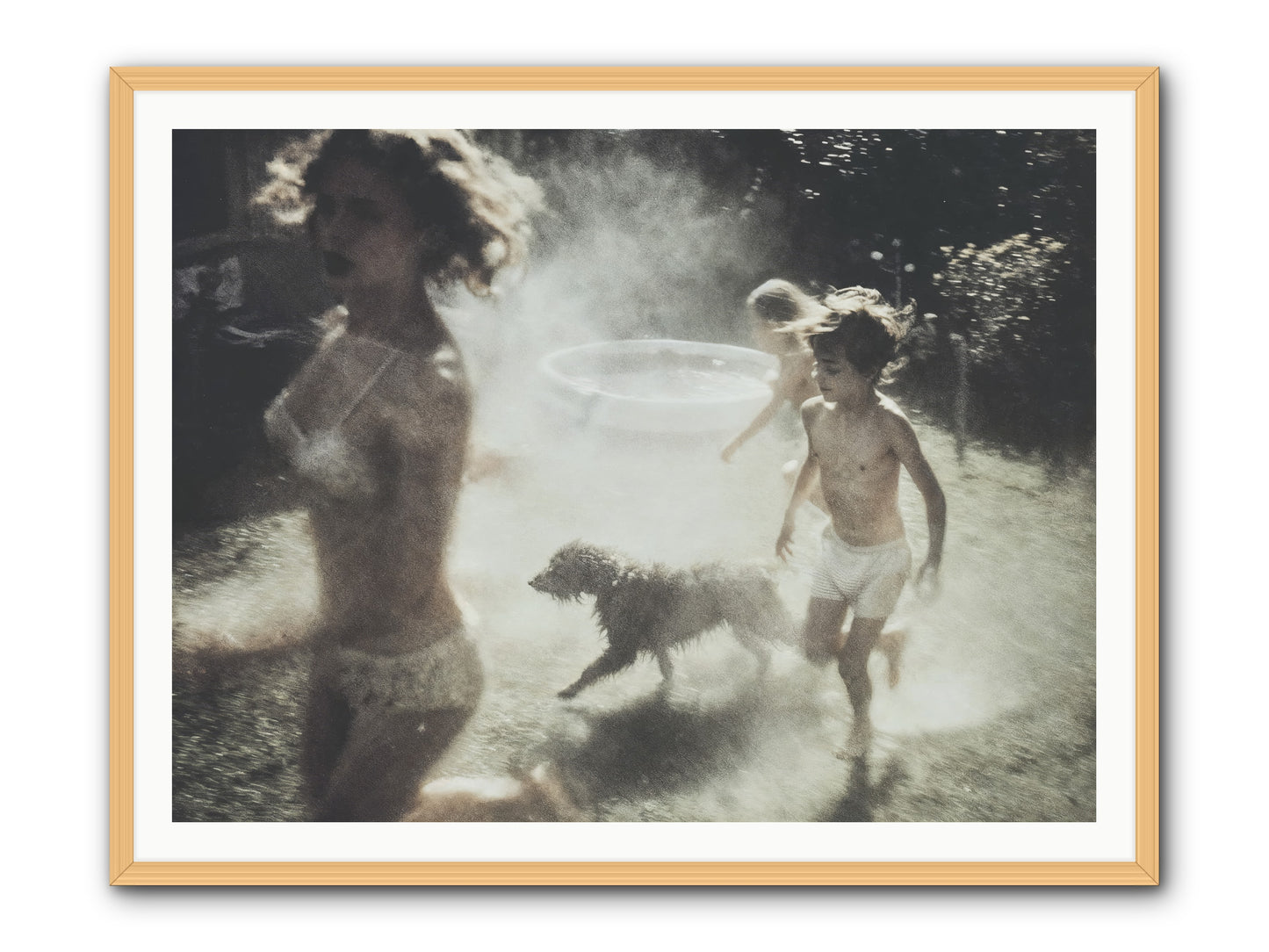 Performing Wildness -- Framed Print - Natural 48x36