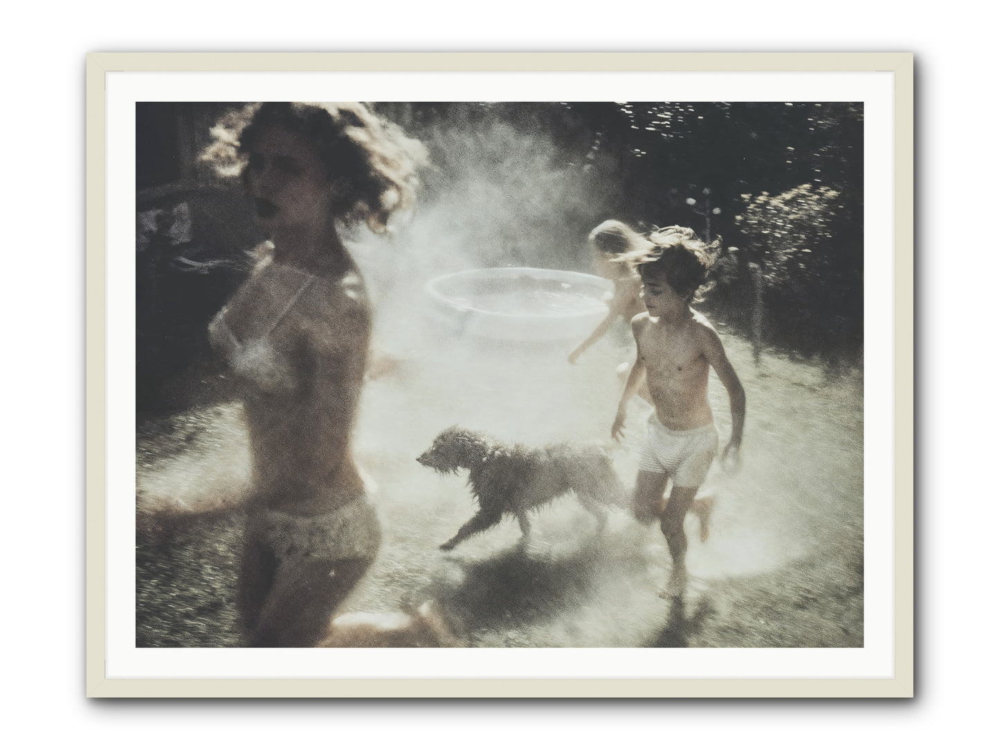 Performing Wildness -- Framed Print - White 48x36