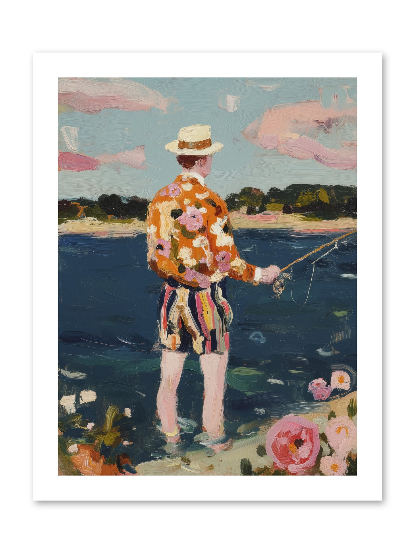 Permanent Vacation -- Paper Print 12x16