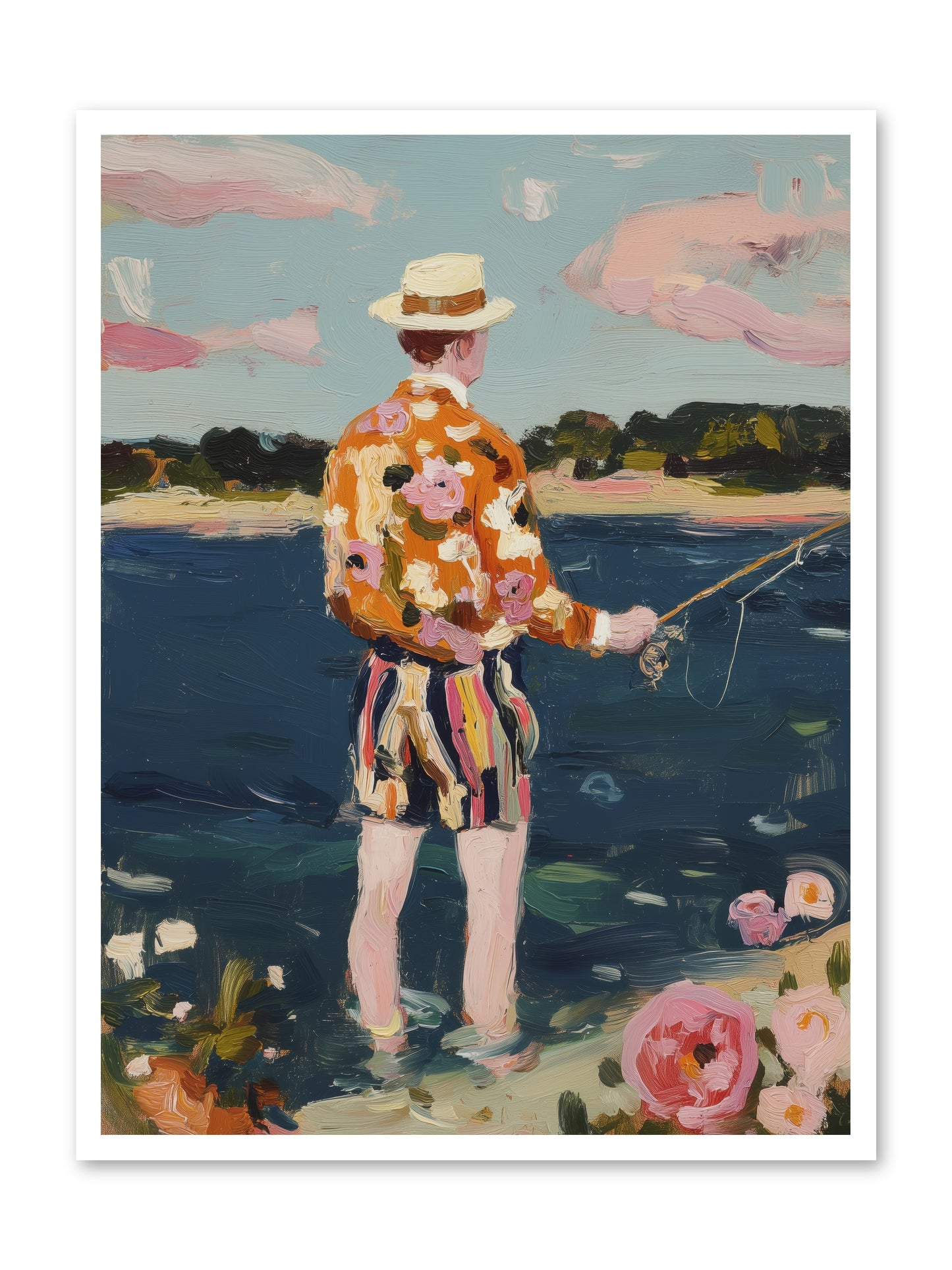 Permanent Vacation -- Loose Canvas Print 30x40