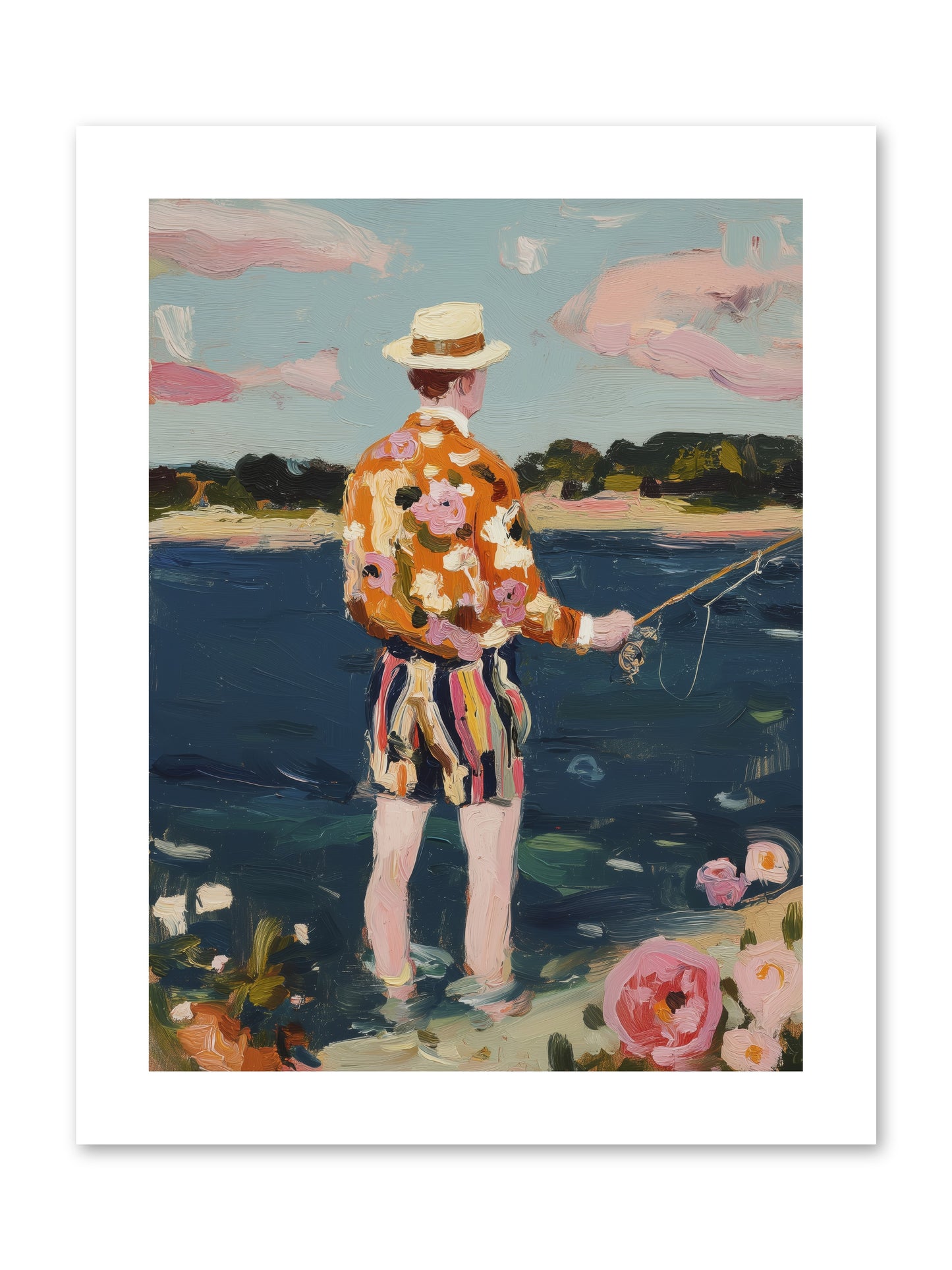 Permanent Vacation -- Loose Canvas Print 9x12