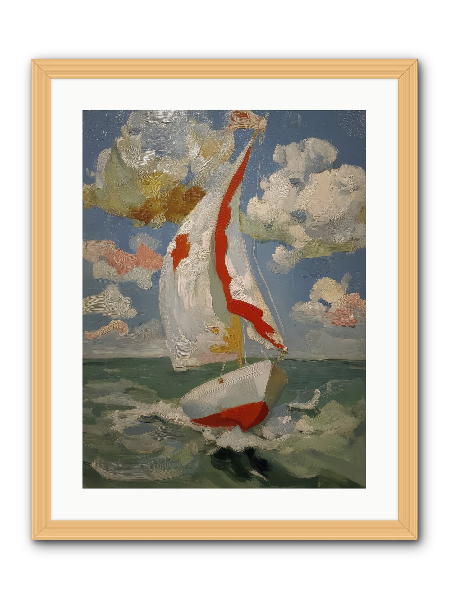 Perpetual Sunshine -- Framed Print - Natural 18x24