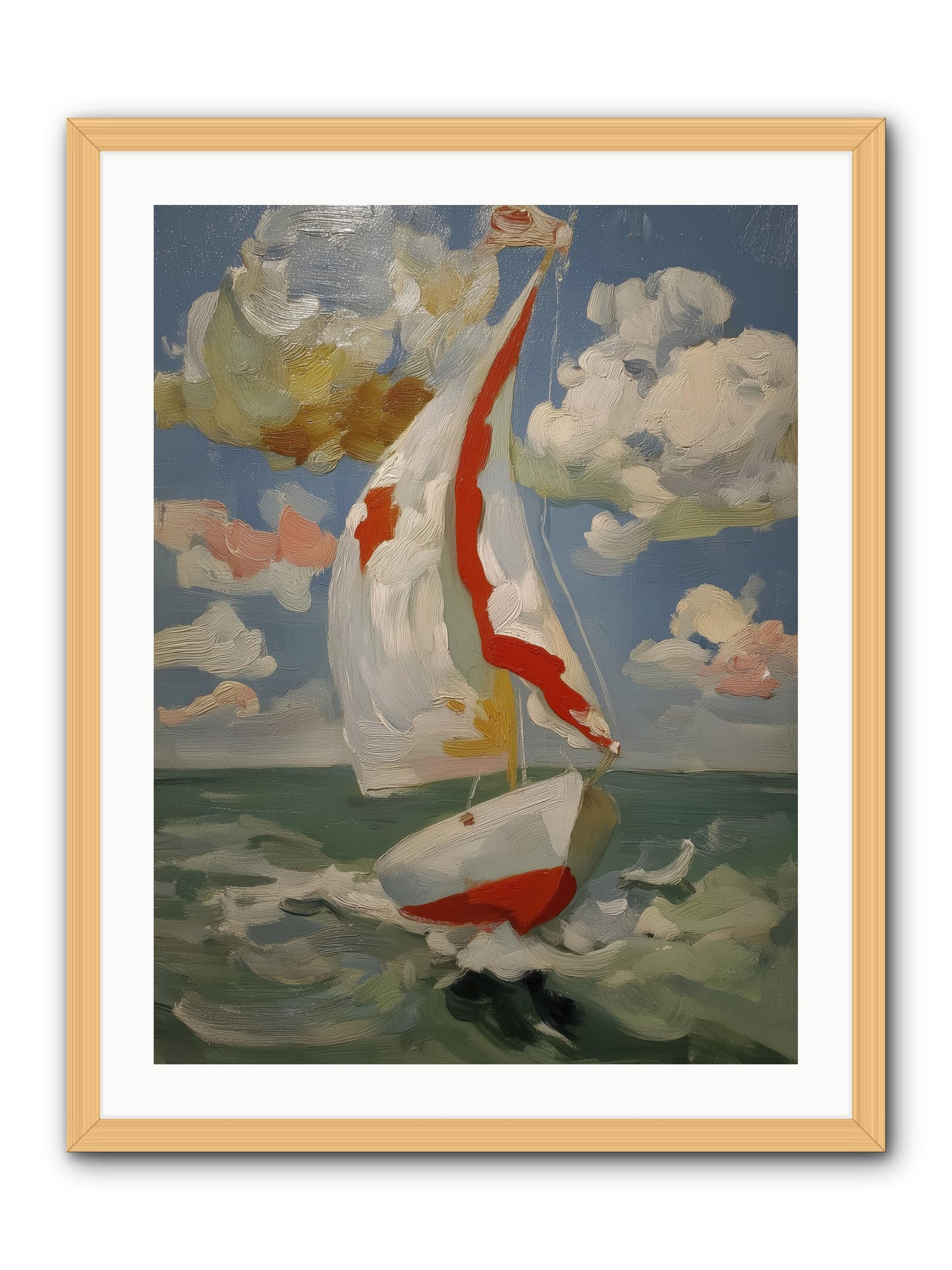 Perpetual Sunshine -- Framed Print - Natural 24x32