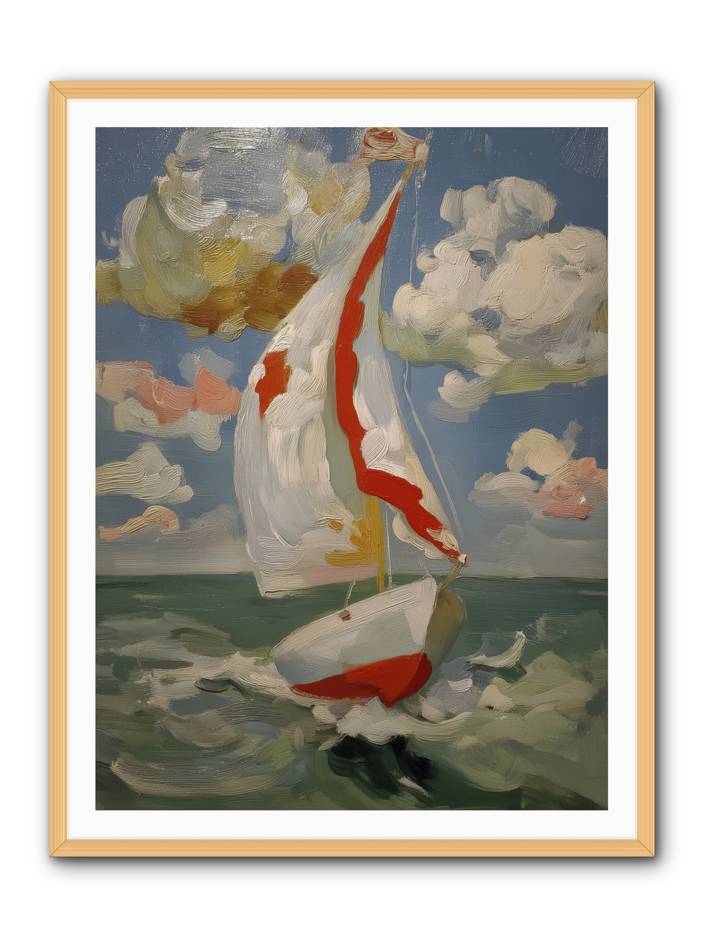 Perpetual Sunshine -- Framed Print - Natural 36x48