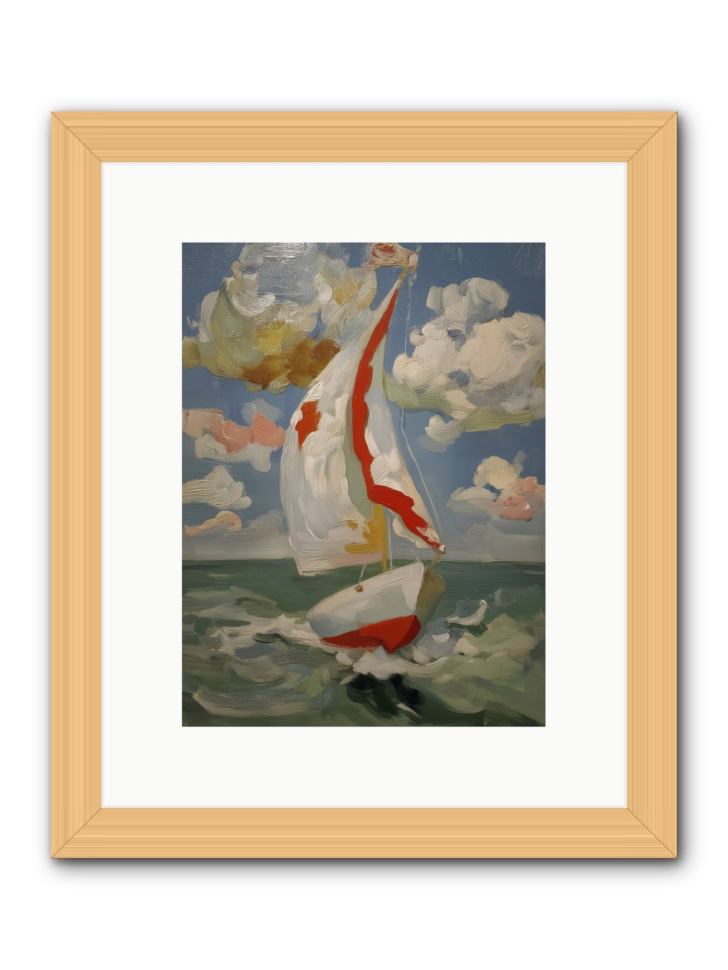 Perpetual Sunshine -- Framed Print - Natural 9x12