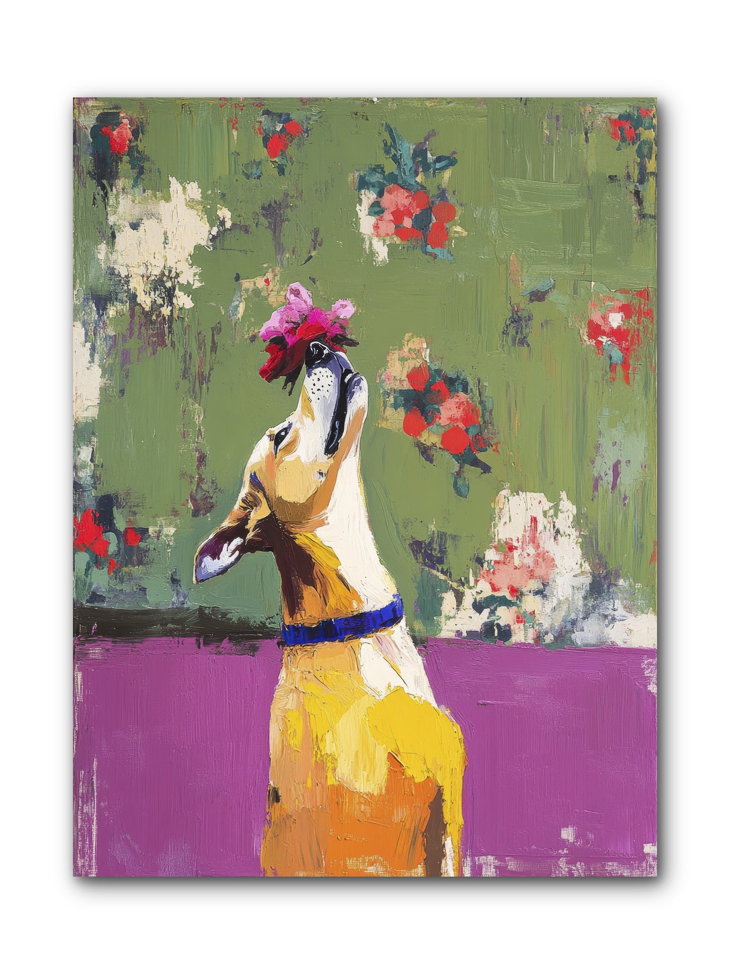 Petal Companion -- Wrapped Canvas 9x12