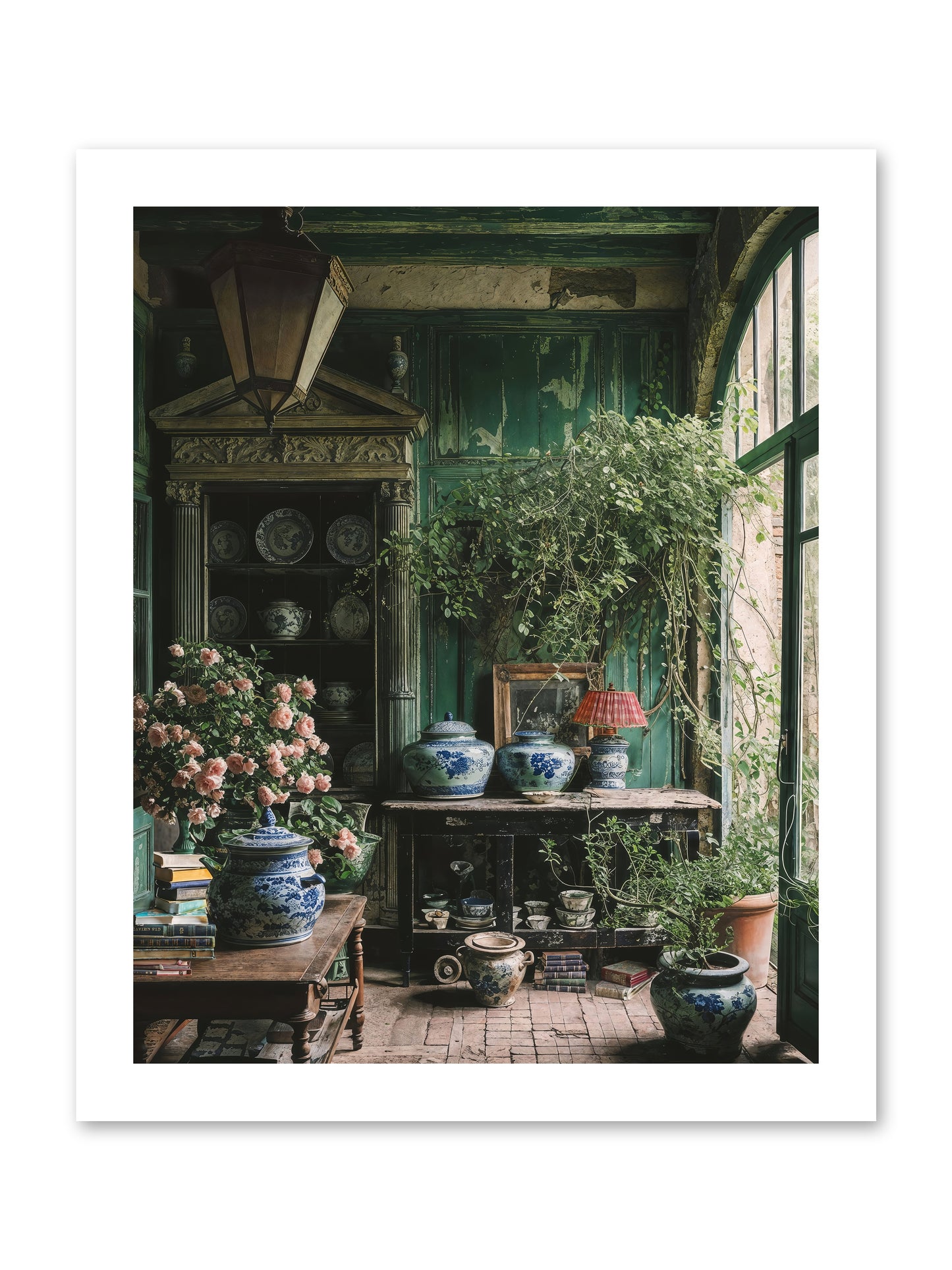 Petal Dance -- Loose Canvas Print 12x15