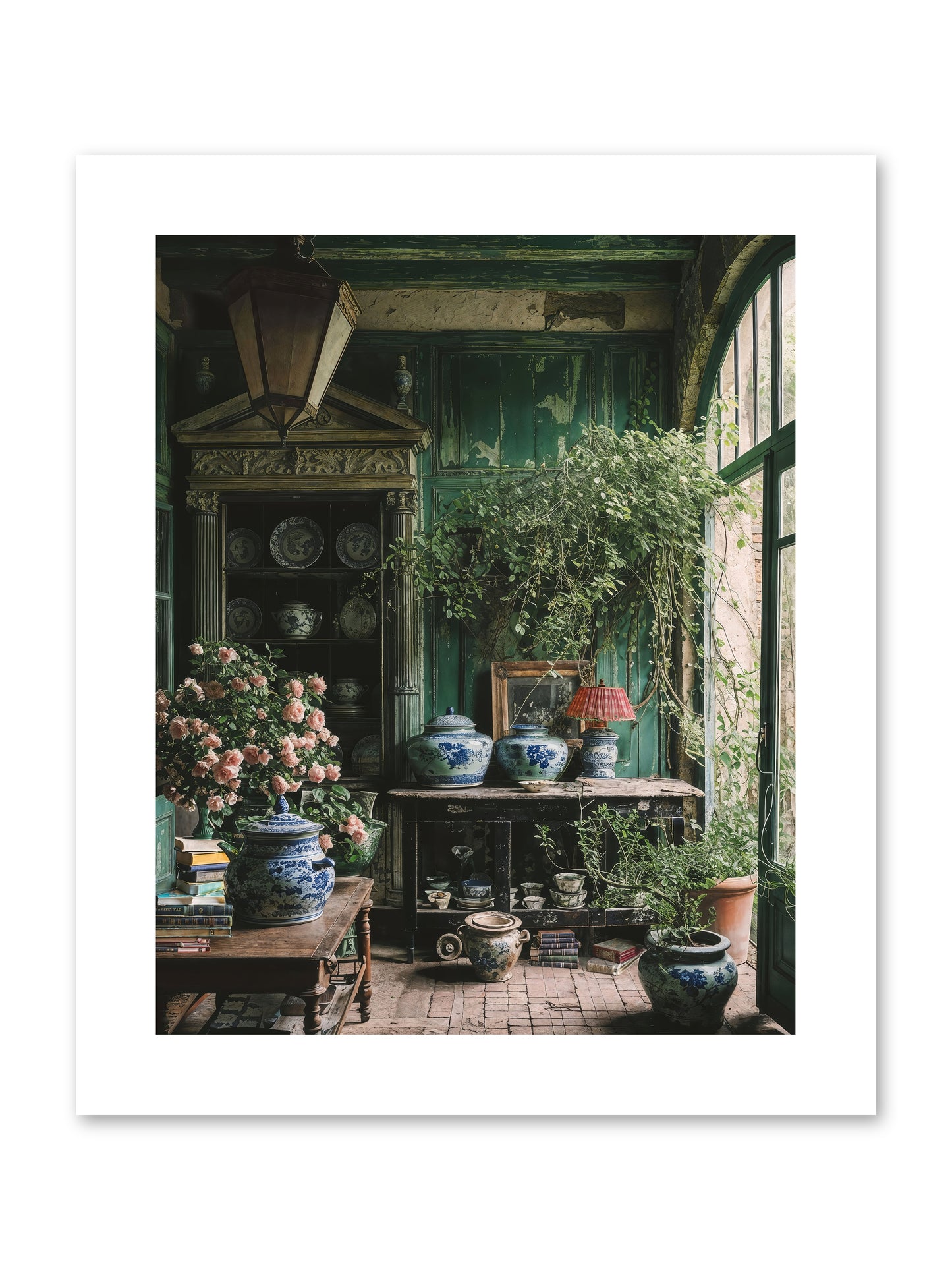Petal Dance -- Loose Canvas Print 8x10