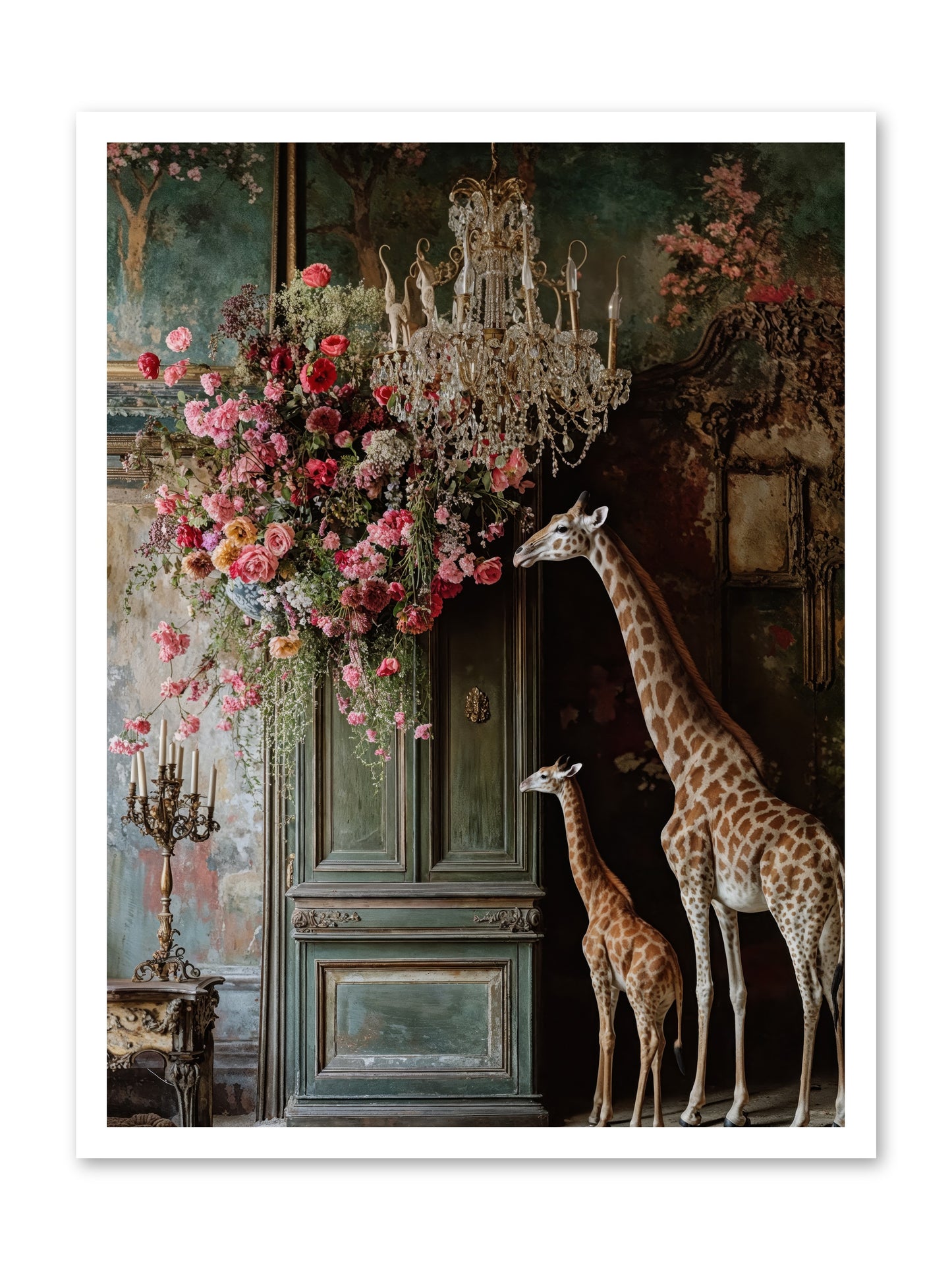 Petal Epicureans -- Paper Print 24x32