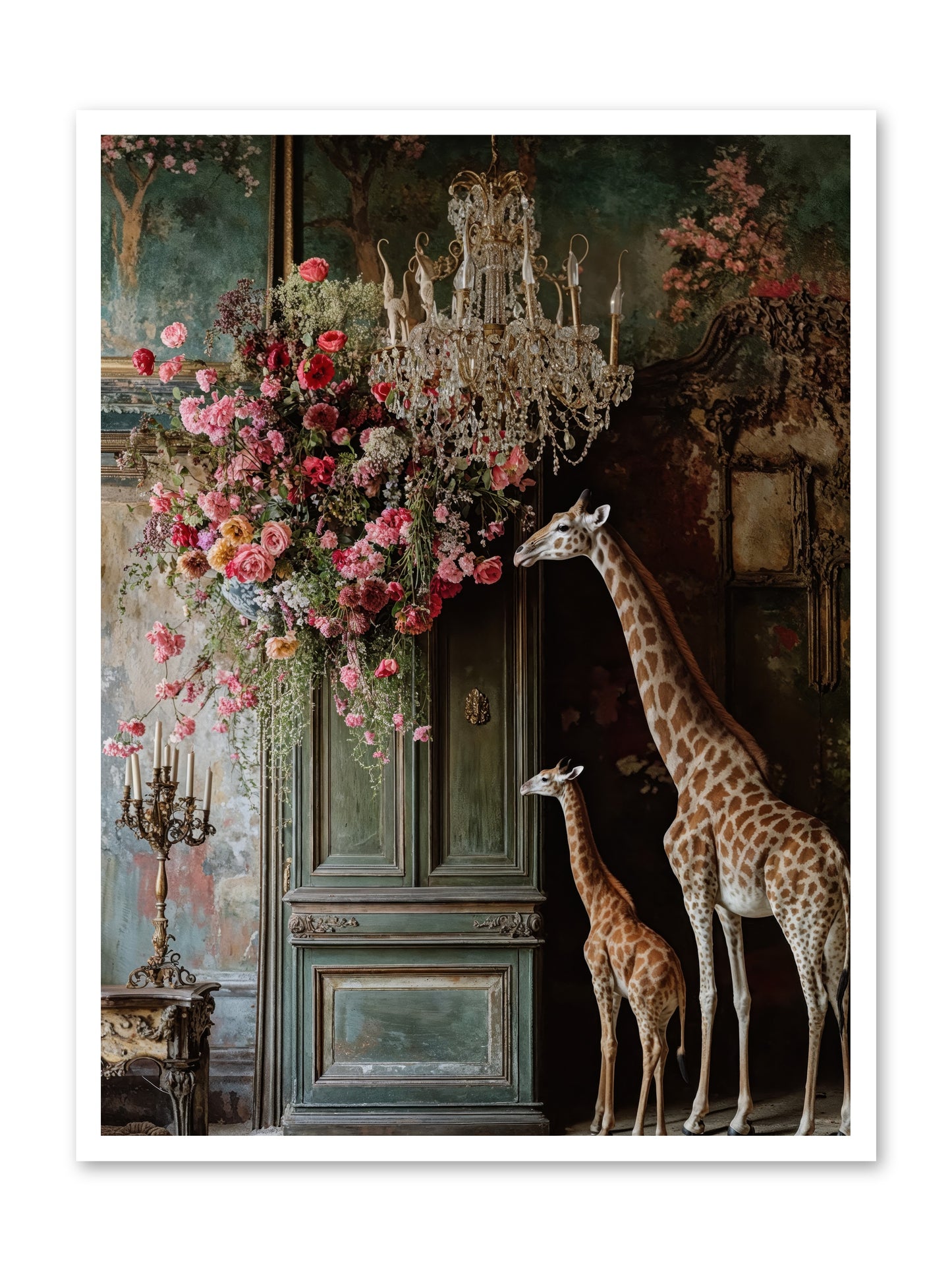 Petal Epicureans -- Loose Canvas Print 30x40