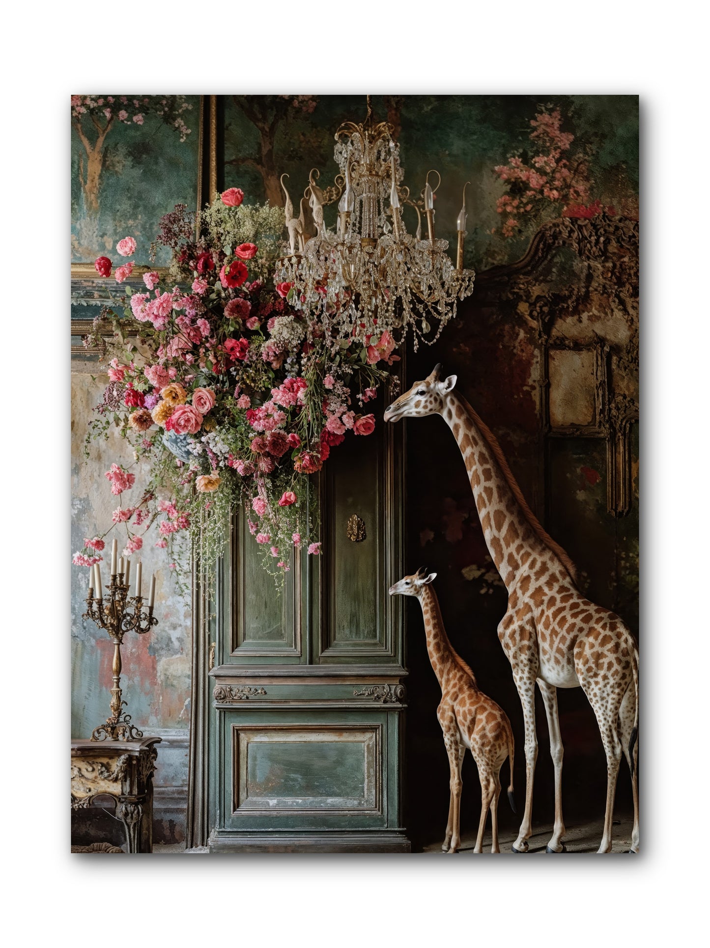 Petal Epicureans -- Wrapped Canvas 9x12