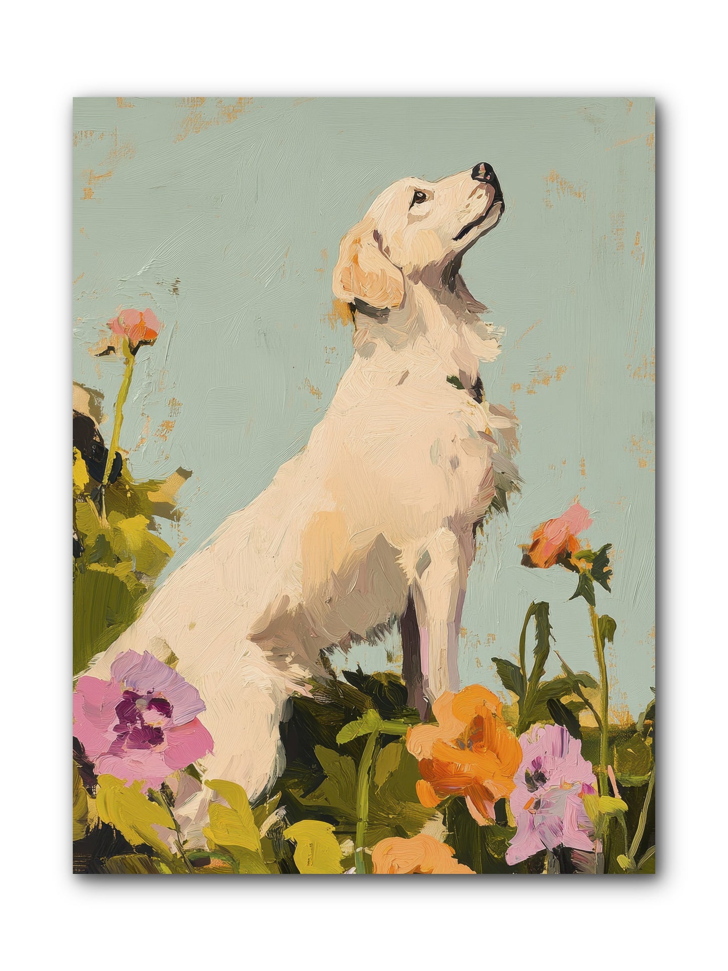 Petal Promenade -- Wrapped Canvas 9x12