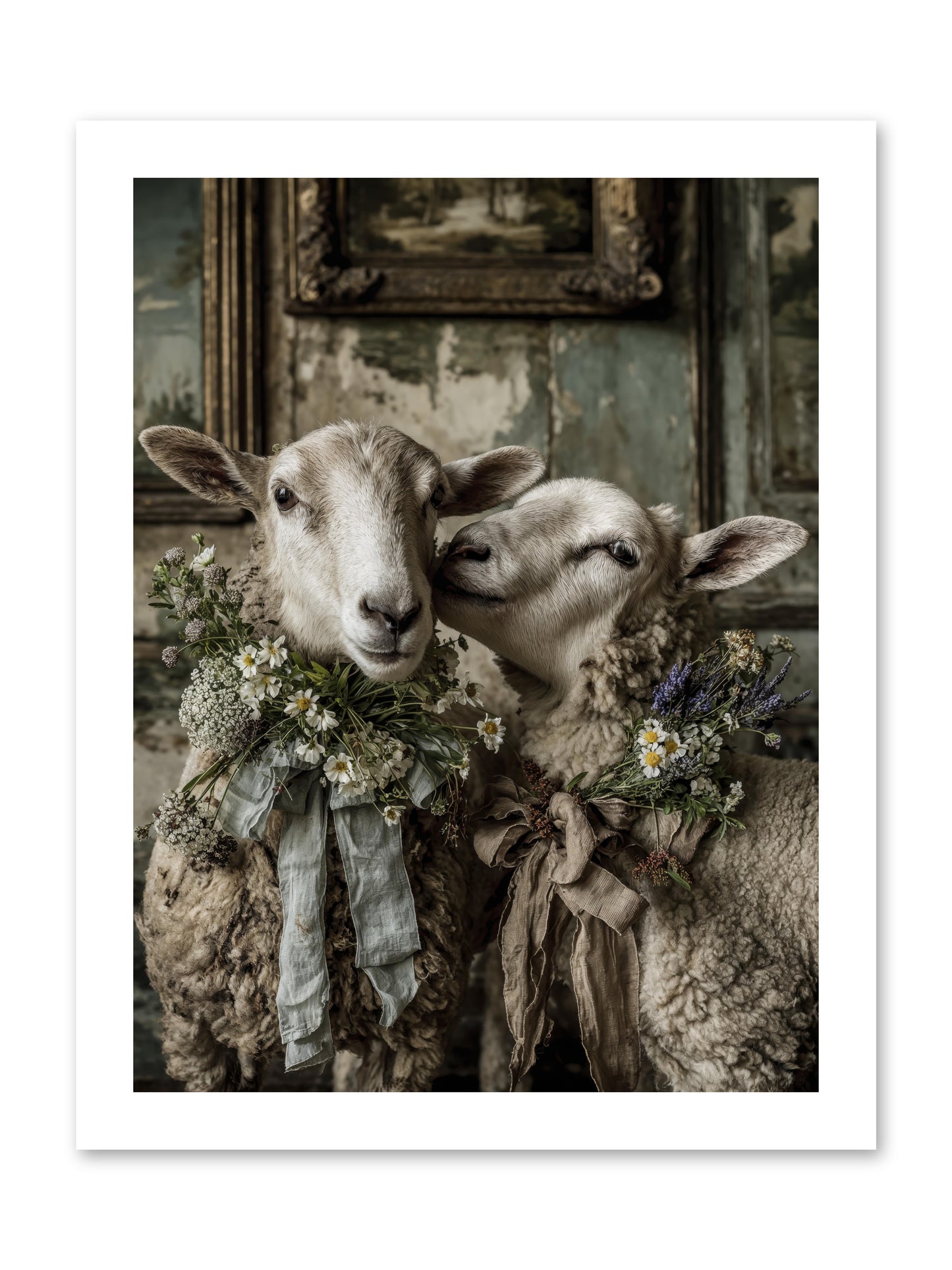 Petaled -- Loose Canvas Print 12x16