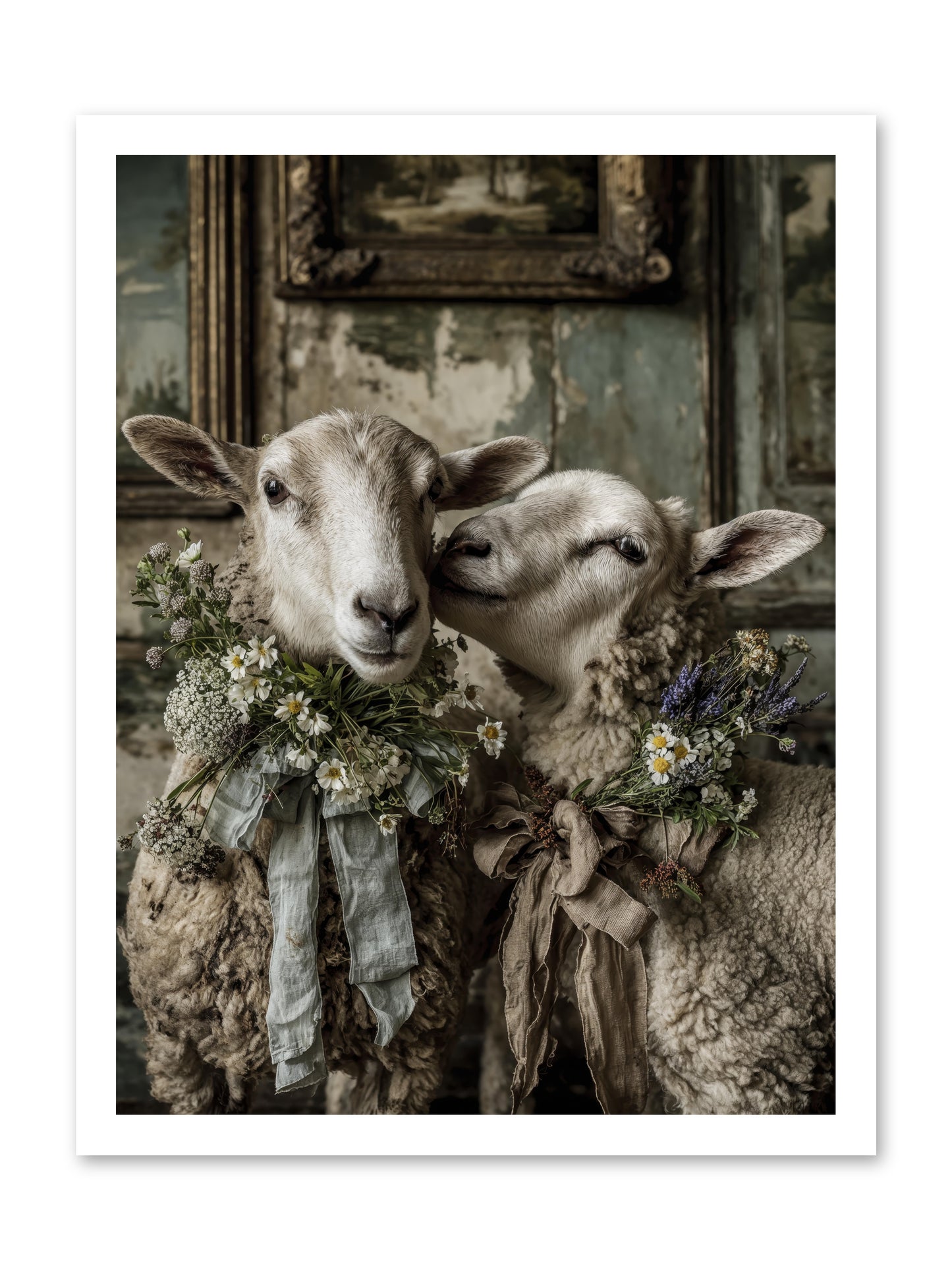 Petaled -- Loose Canvas Print 18x24