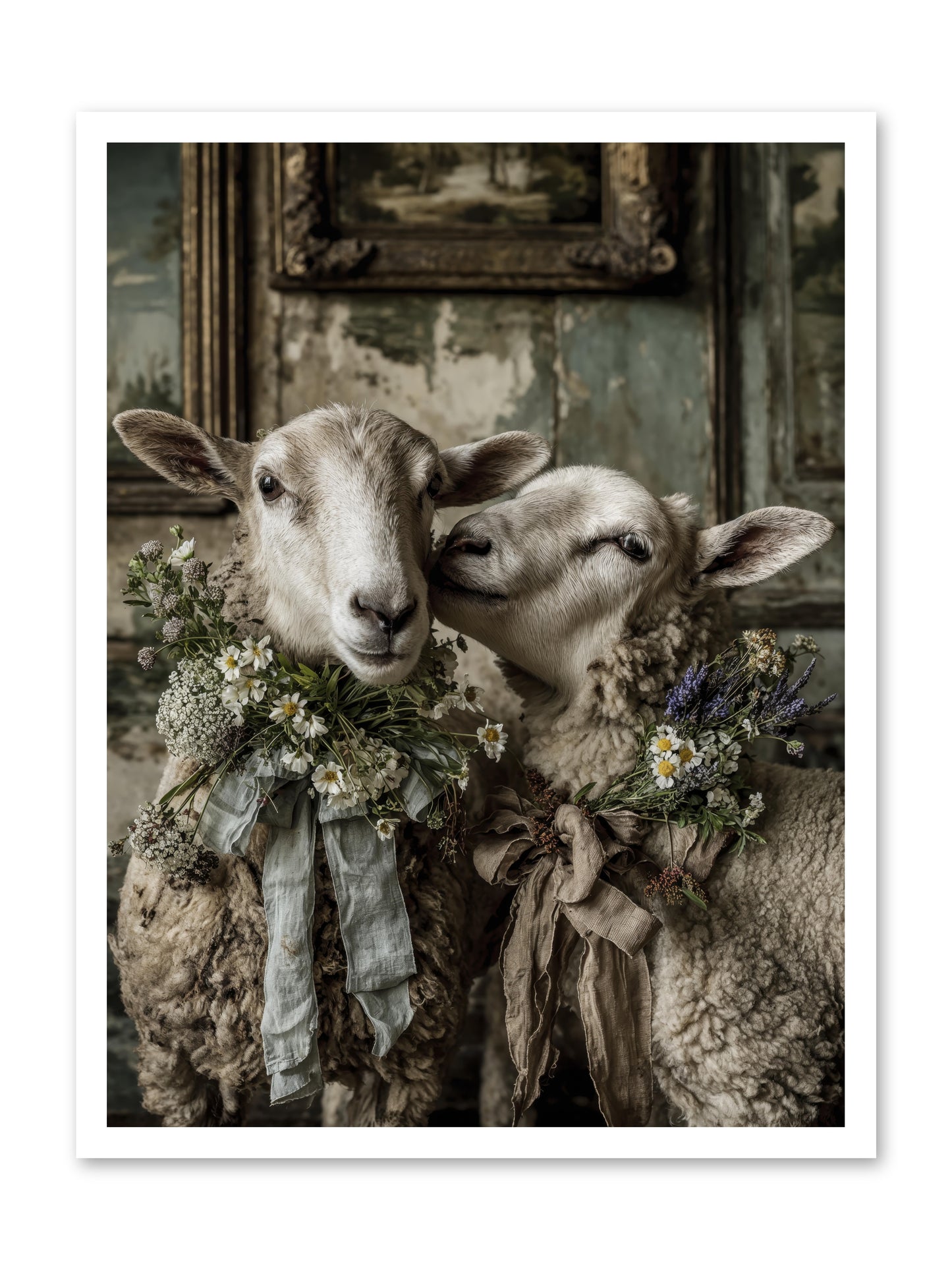 Petaled -- Loose Canvas Print 24x32