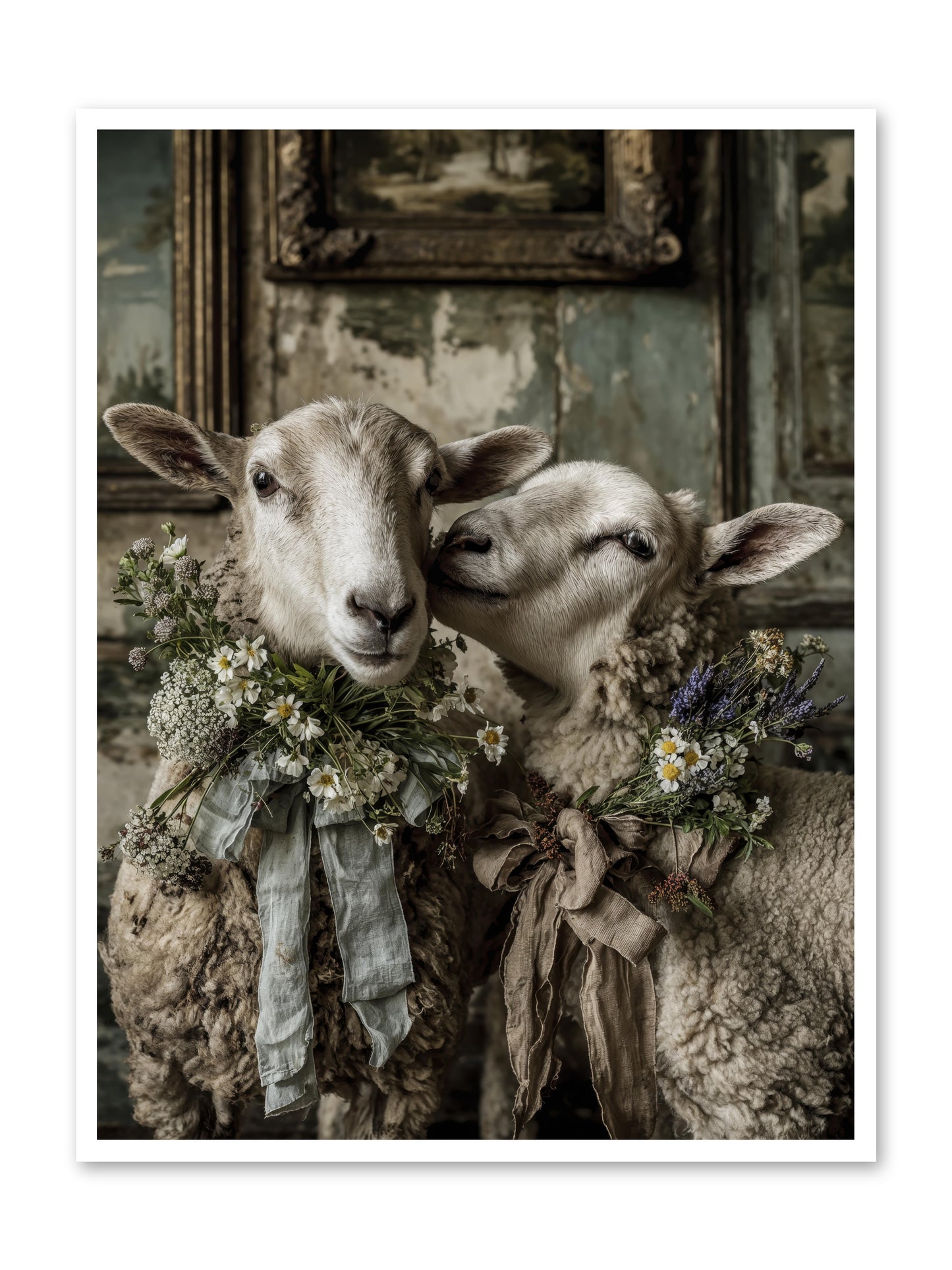 Petaled -- Loose Canvas Print 36x48