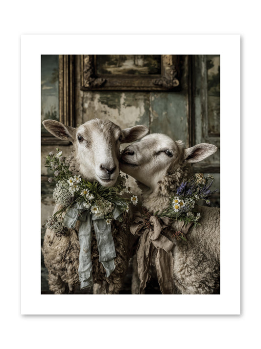 Petaled -- Paper Print 9x12