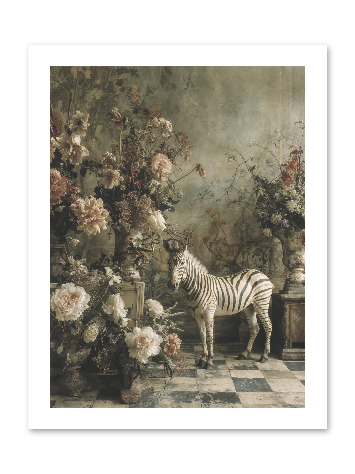 Petals and Possibilities -- Loose Canvas Print 12x16