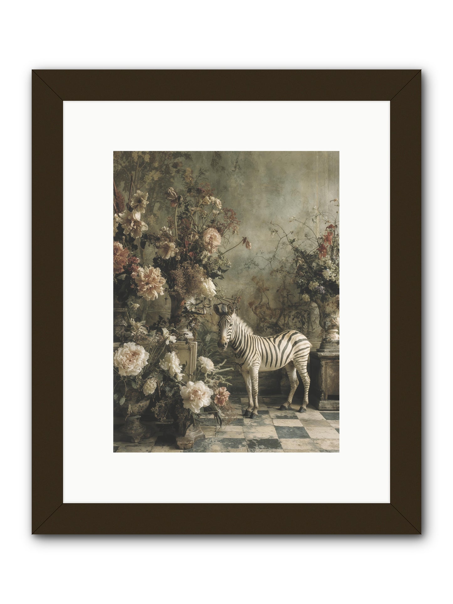 Petals and Possibilities -- Framed Print - Black 9x12