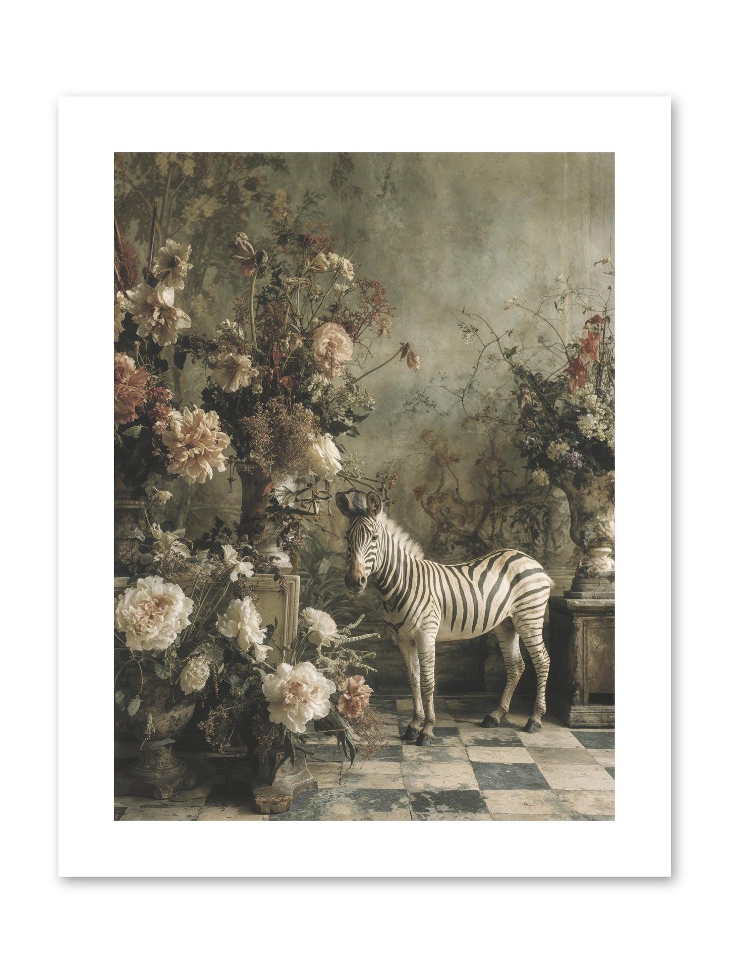 Petals and Possibilities -- Loose Canvas Print 9x12