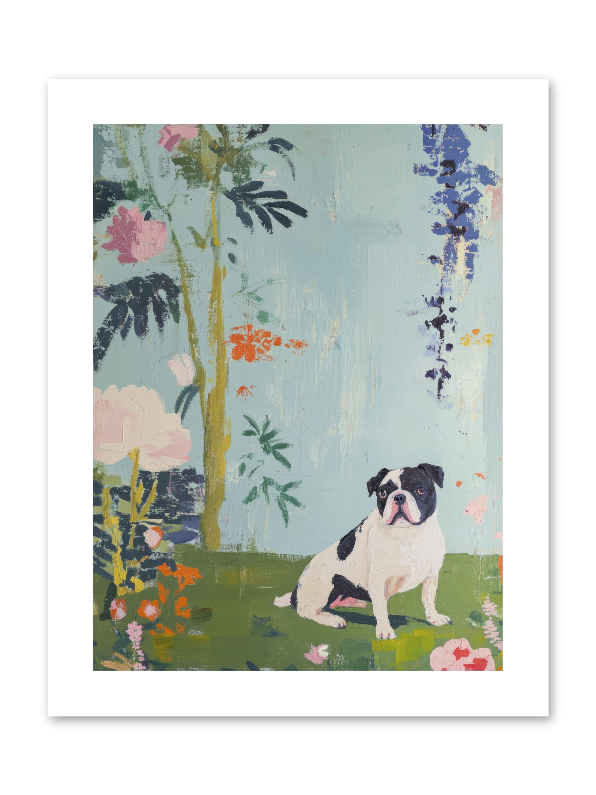 Petit Jardin Love -- Paper Print 9x12