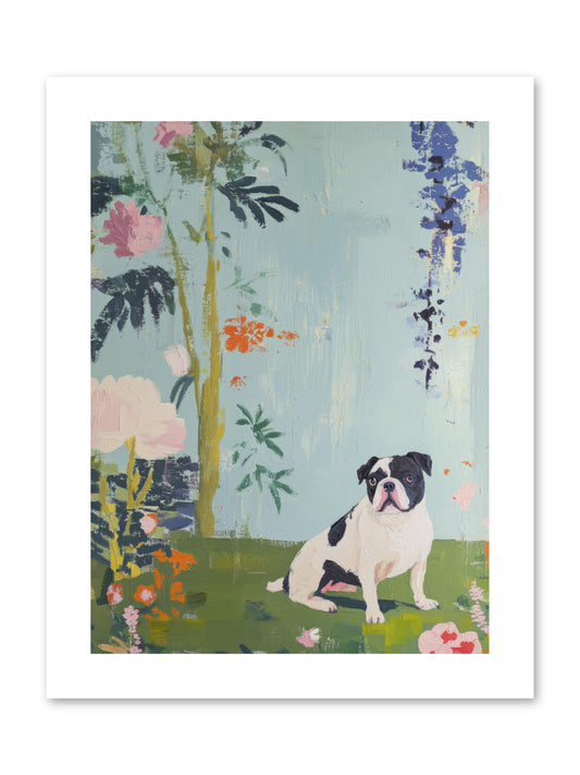 Petit Jardin Love -- Paper Print 9x12