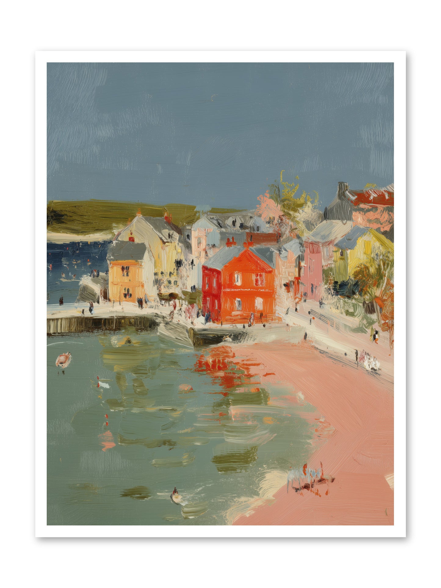 Petite Port  -- Loose Canvas Print 30x40