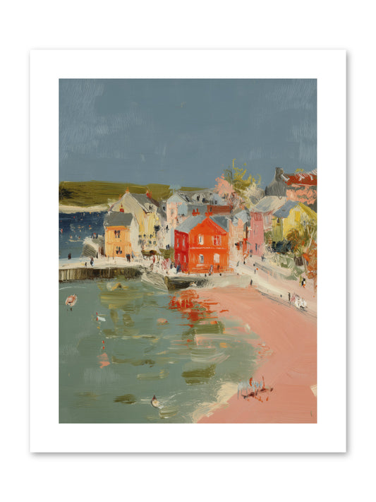 Petite Port  -- Paper Print 9x12