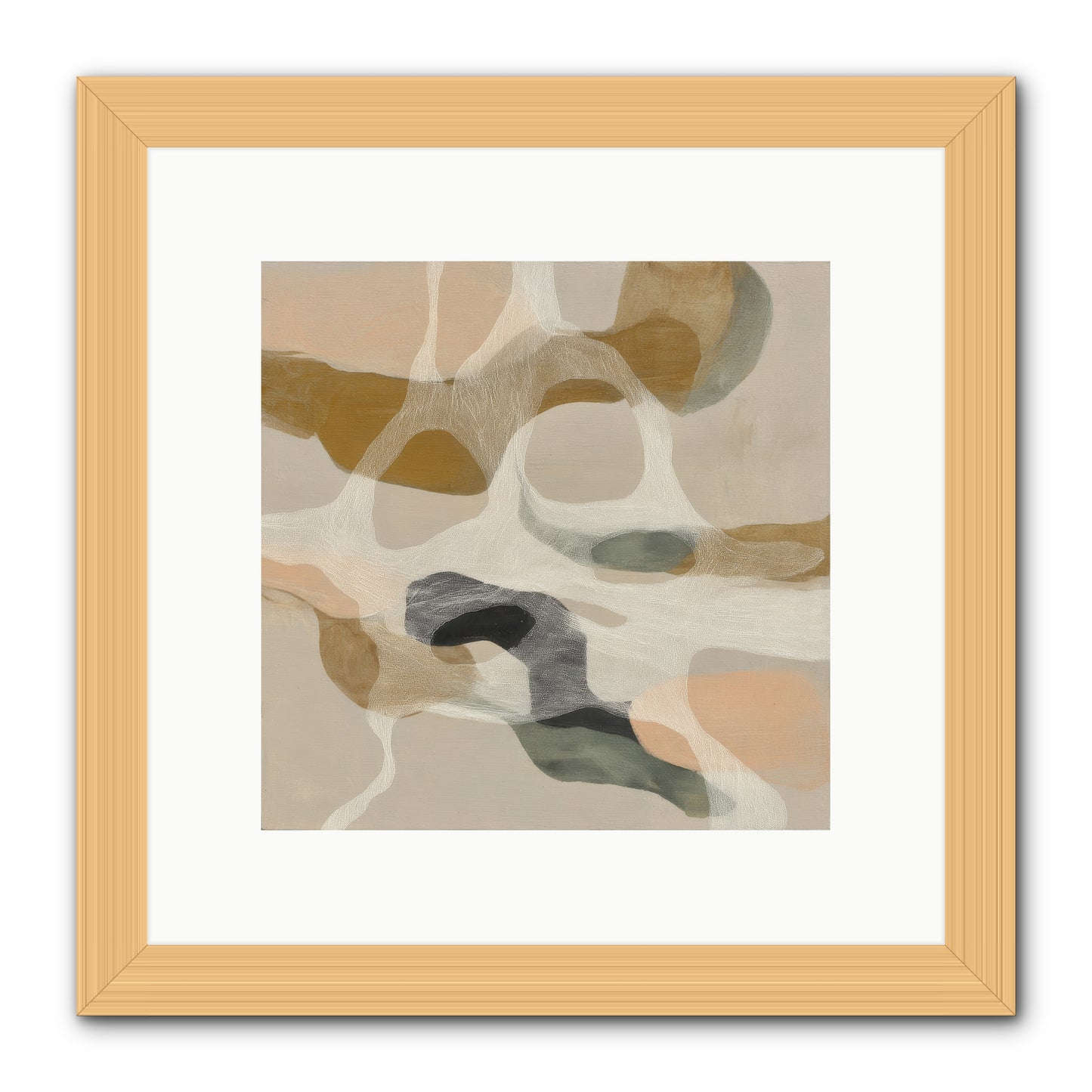Petrichor -- Framed Print - Natural 10x10