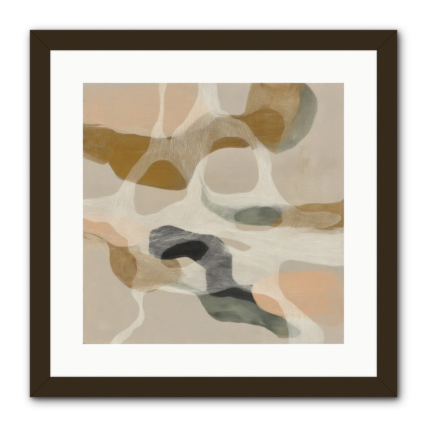 Petrichor -- Framed Print - Black 16x16