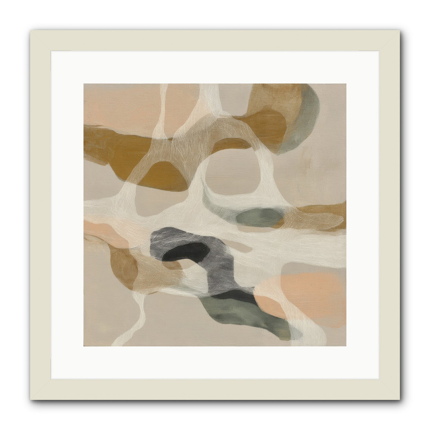 Petrichor -- Framed Print - White 16x16